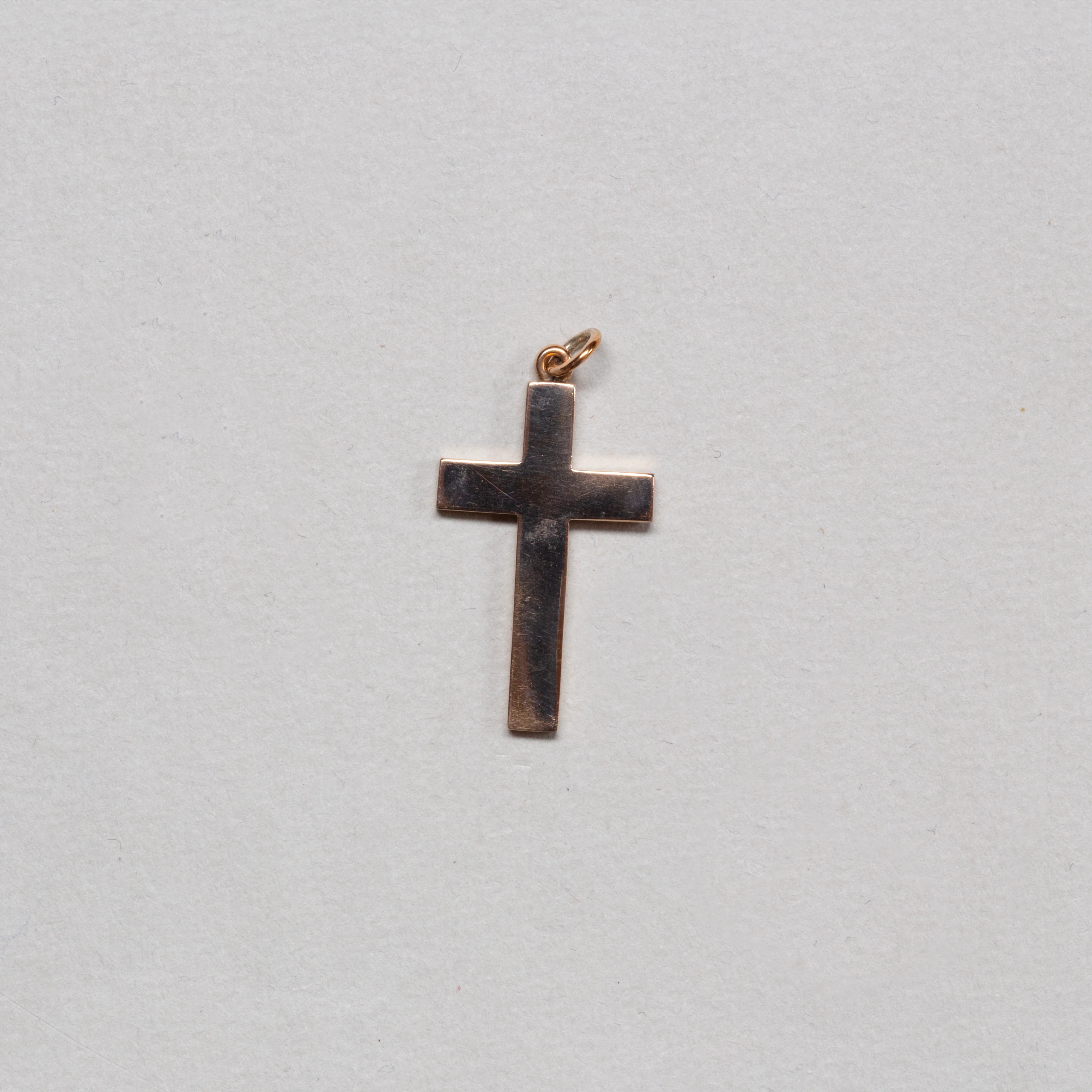 Vintage 9ct Gold Cross Pendant Charm #1 - Image 2