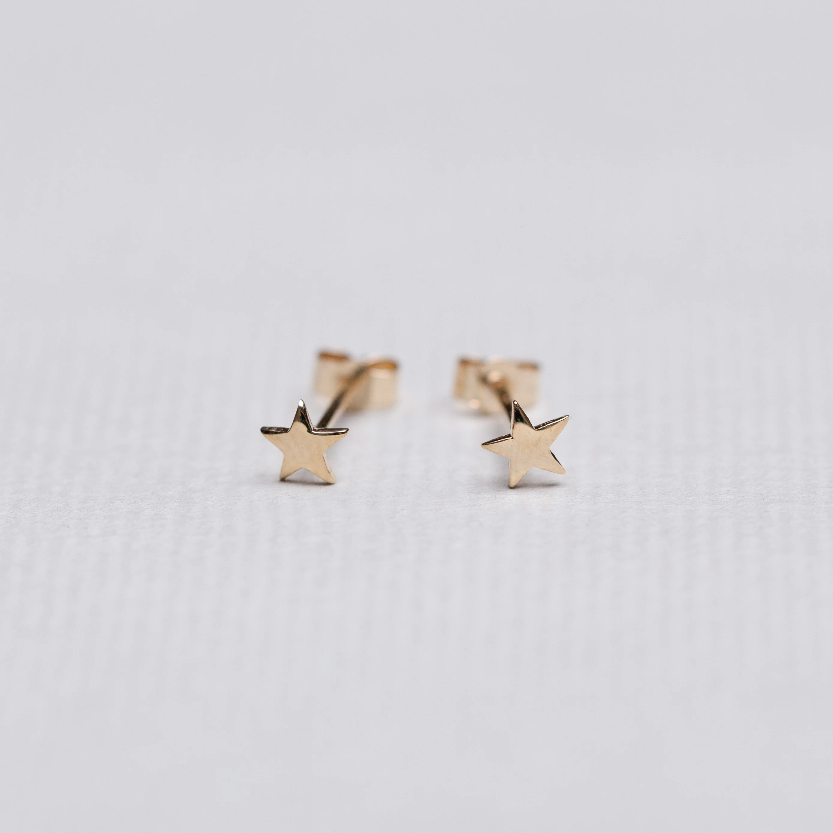 9ct Gold Mini Star Studs