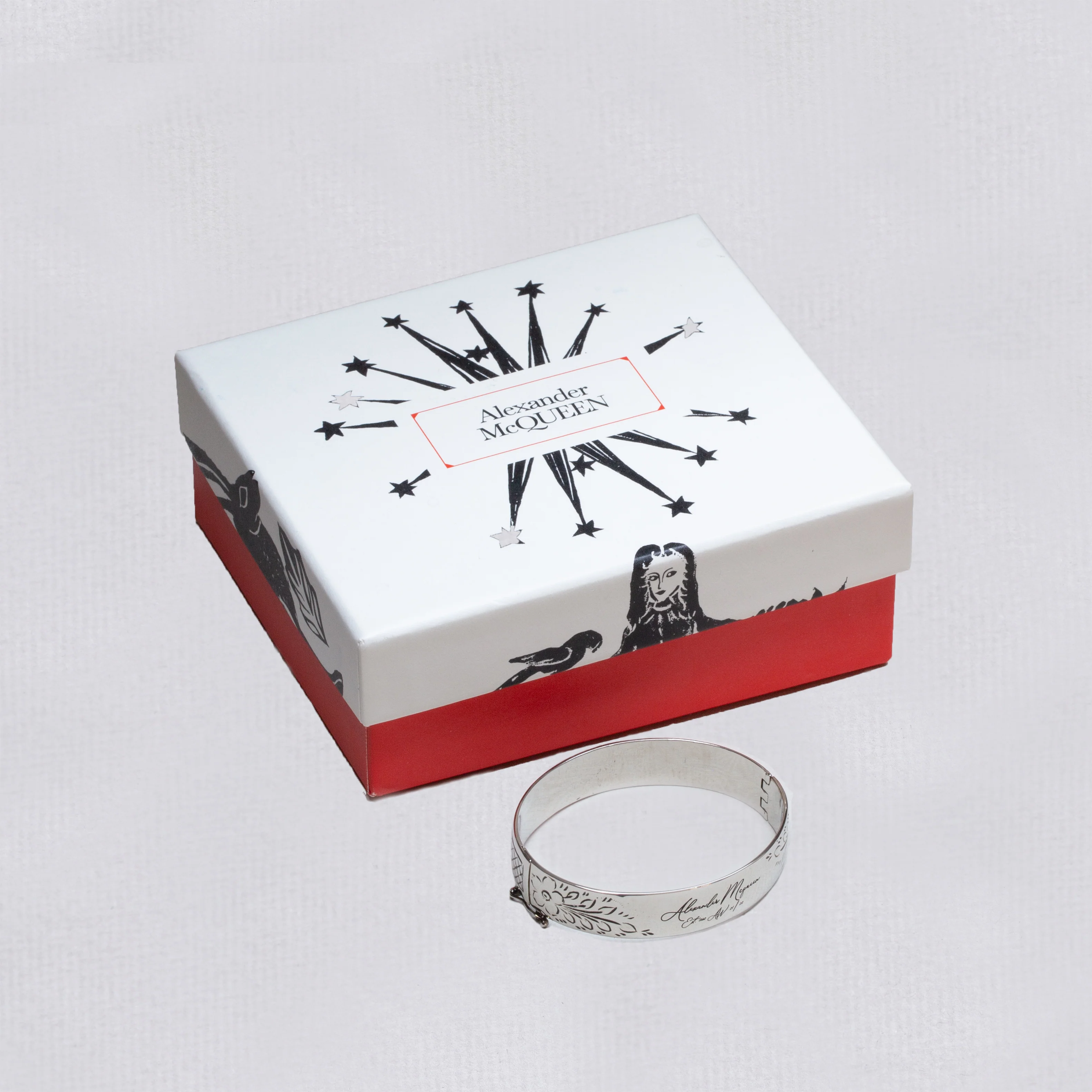Alexander McQueen Silver Bracelet - Image 3