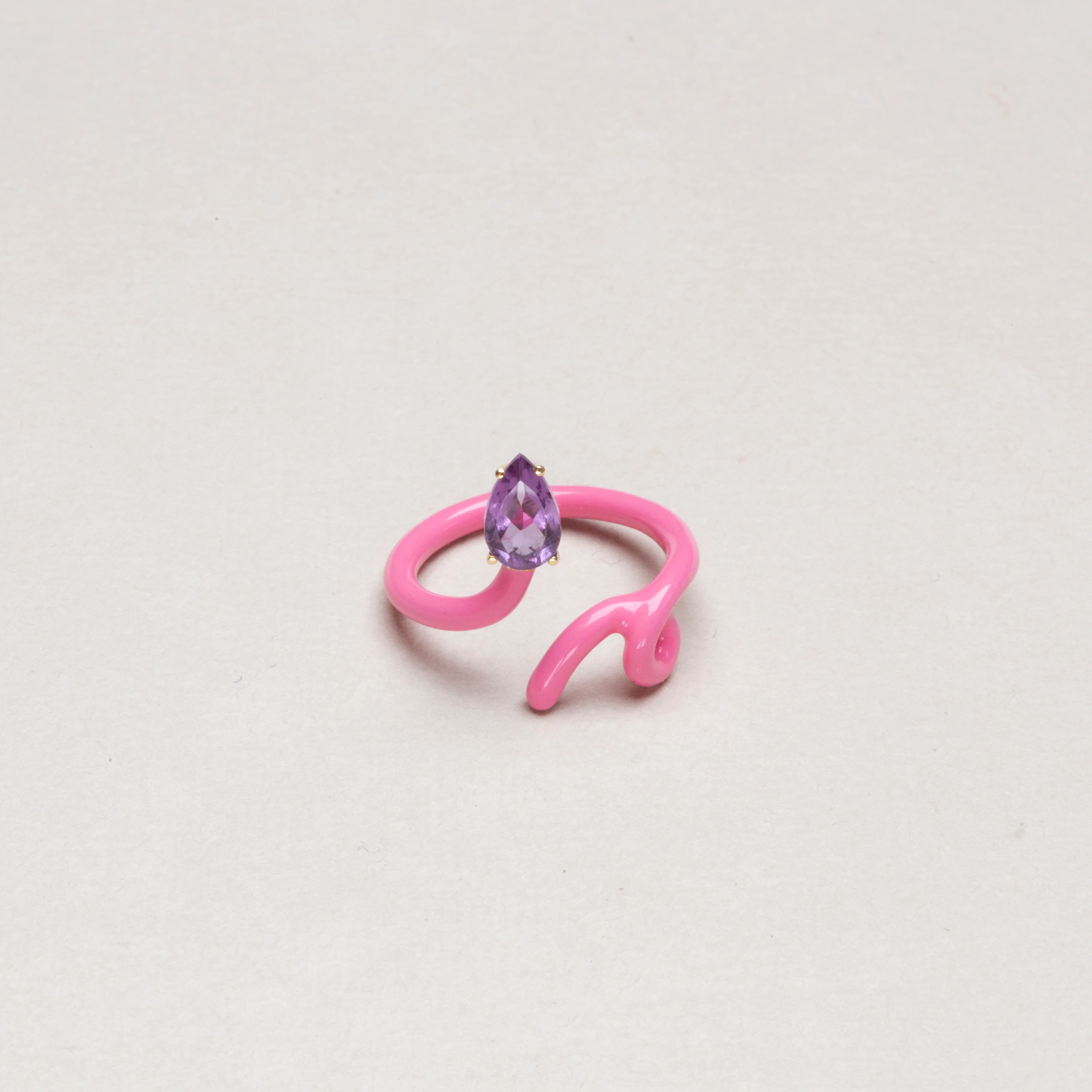 Baby Vine Ring in Bubblegum - Image 2