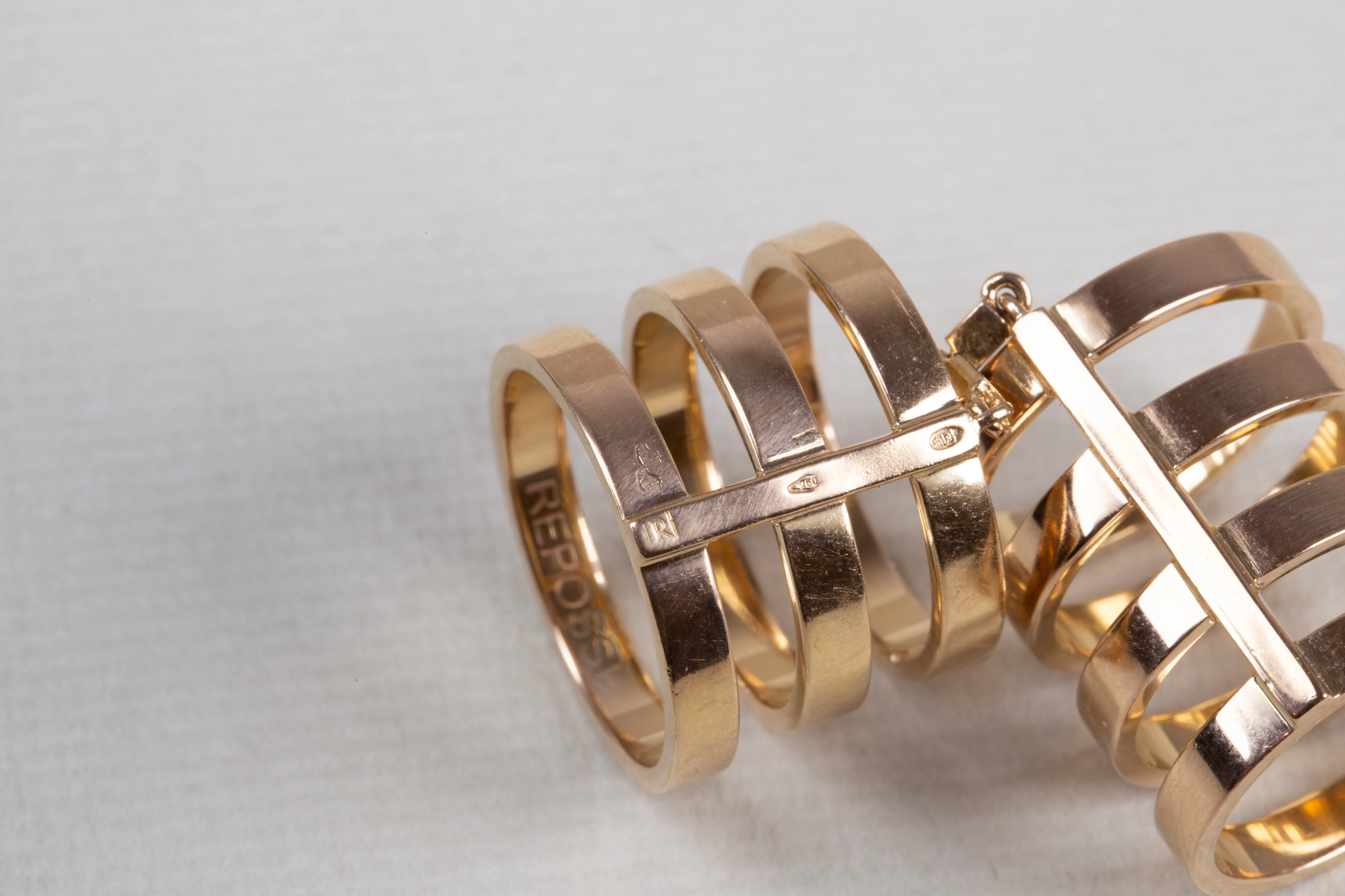 Vintage Berbère 18ct Gold Ring - Image 5