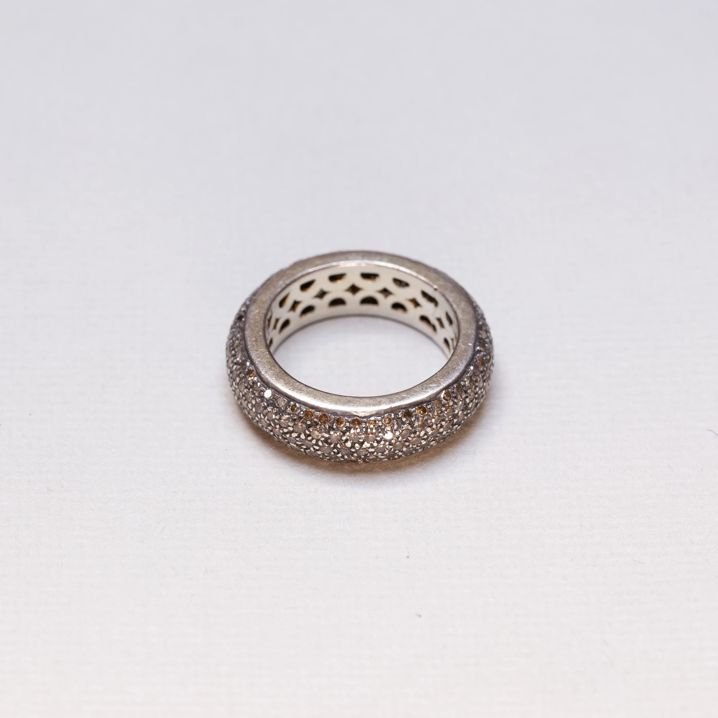 Vintage Black Diamond Ring