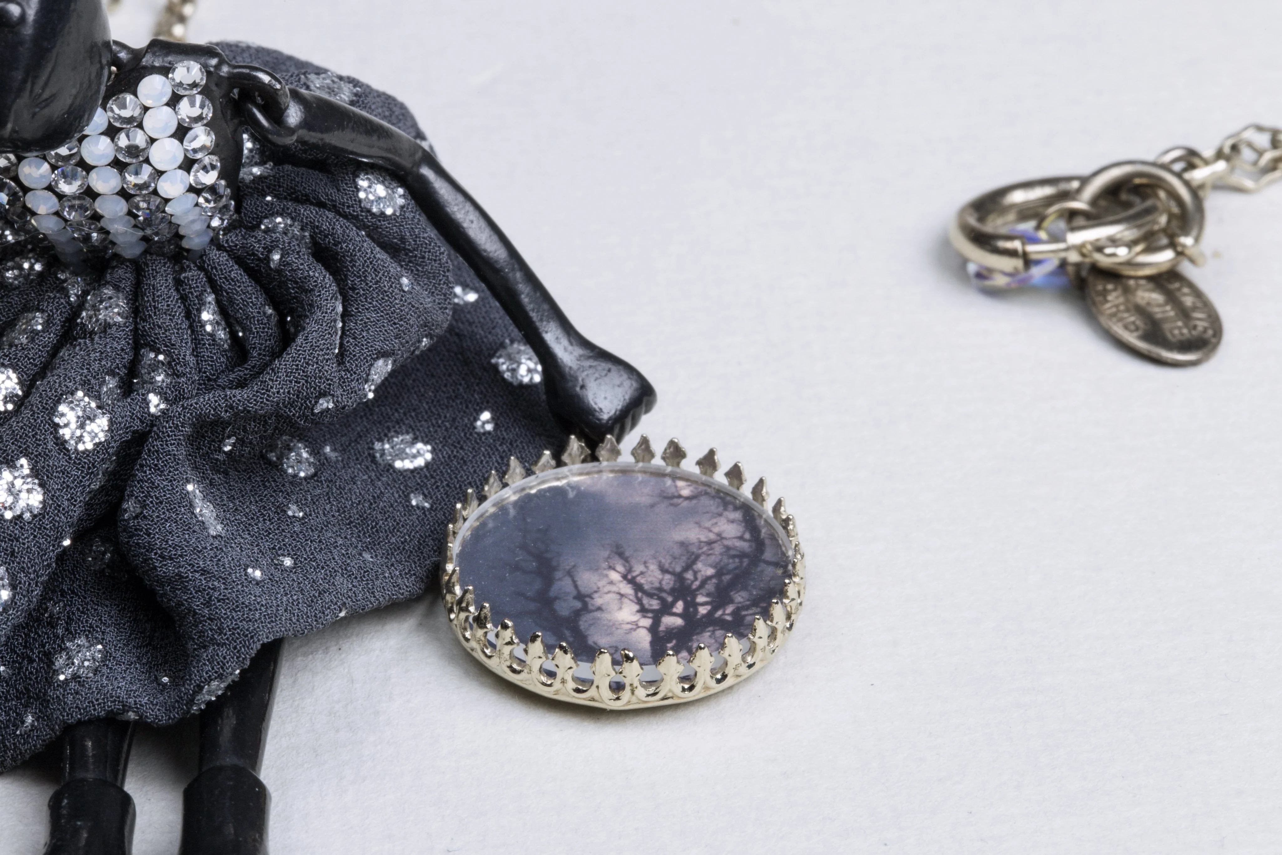 Black Mouse Necklace - Image 3