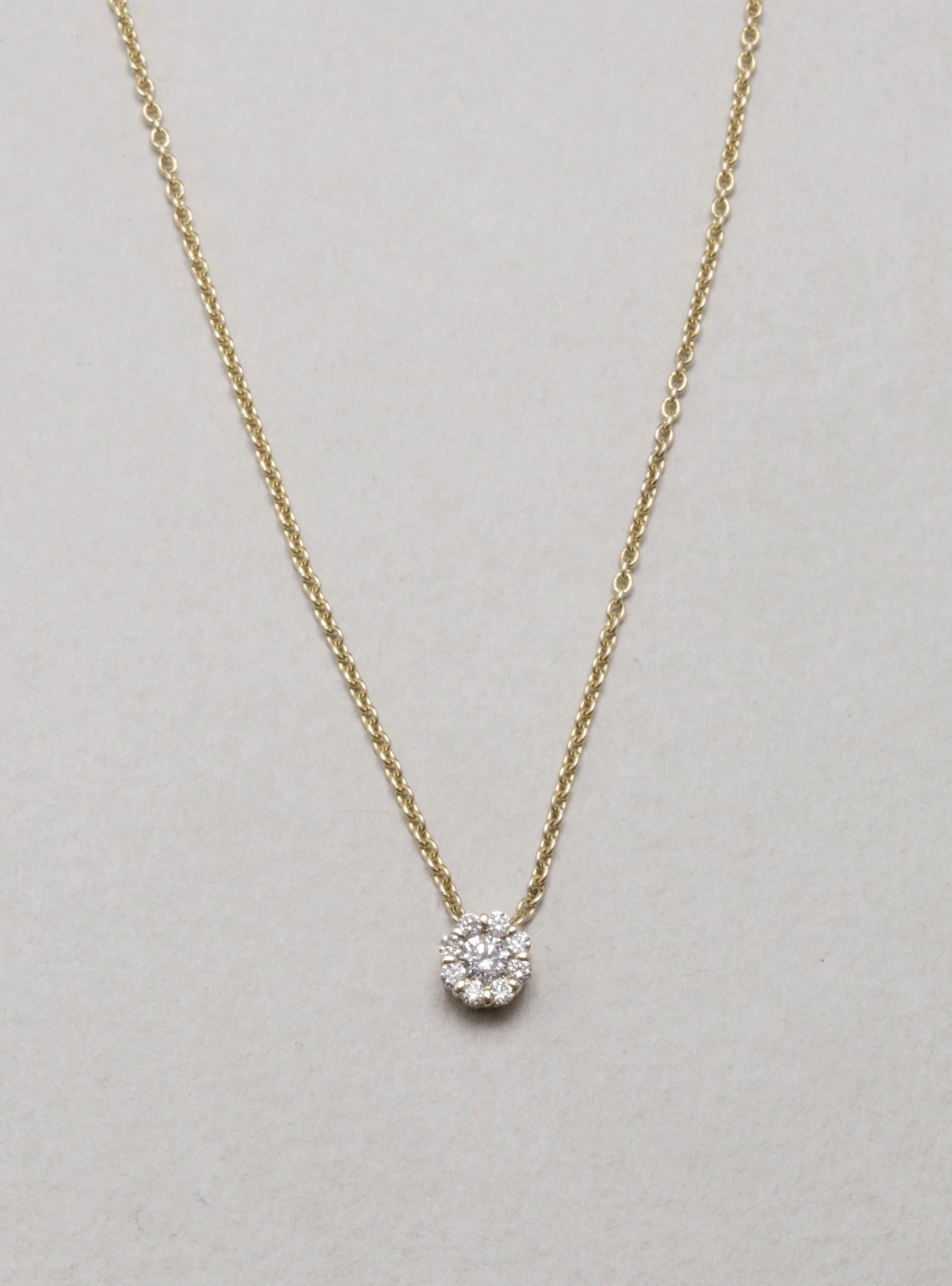 Blossom Gold and Diamond Necklace