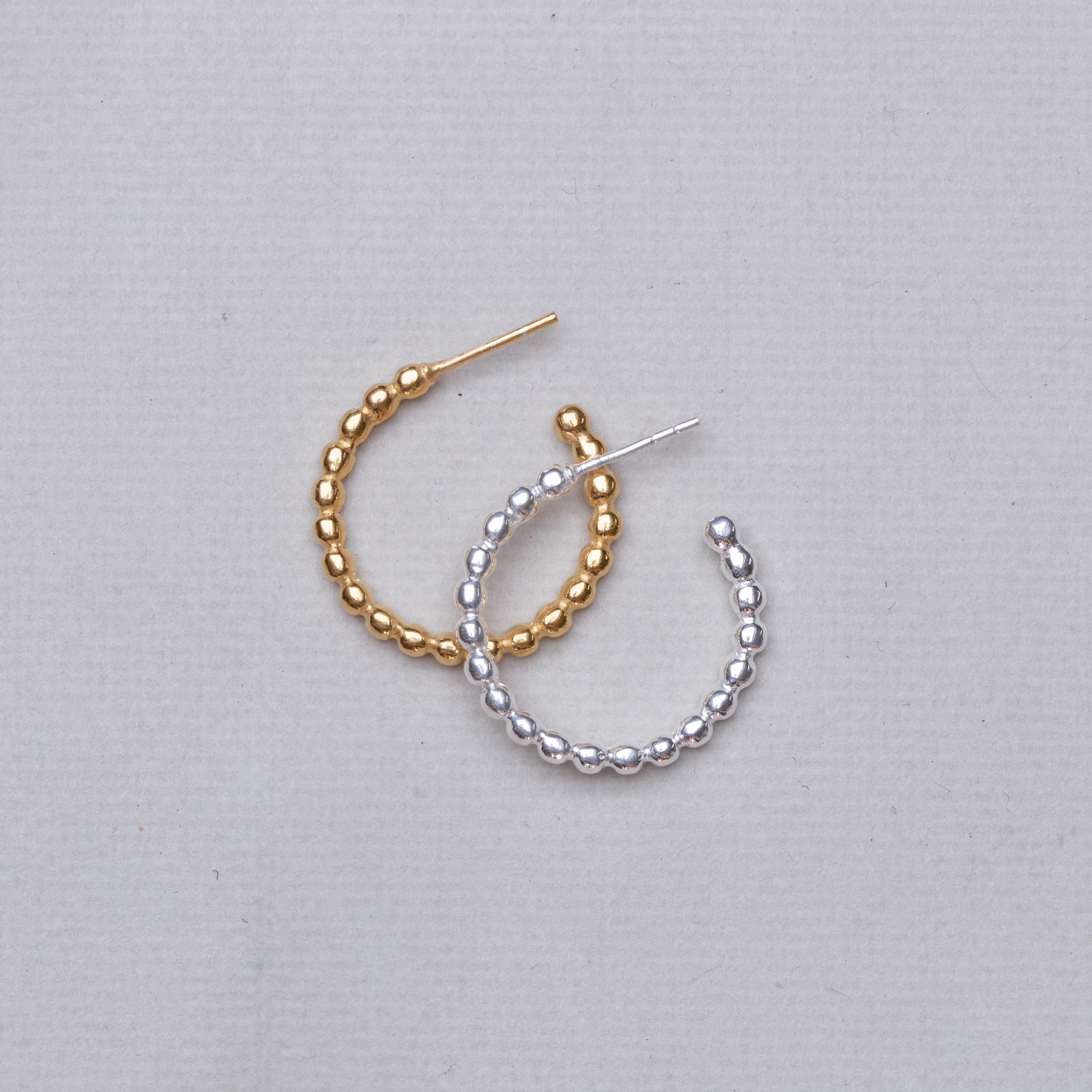 Bobble Hoop Earrings - Image 3