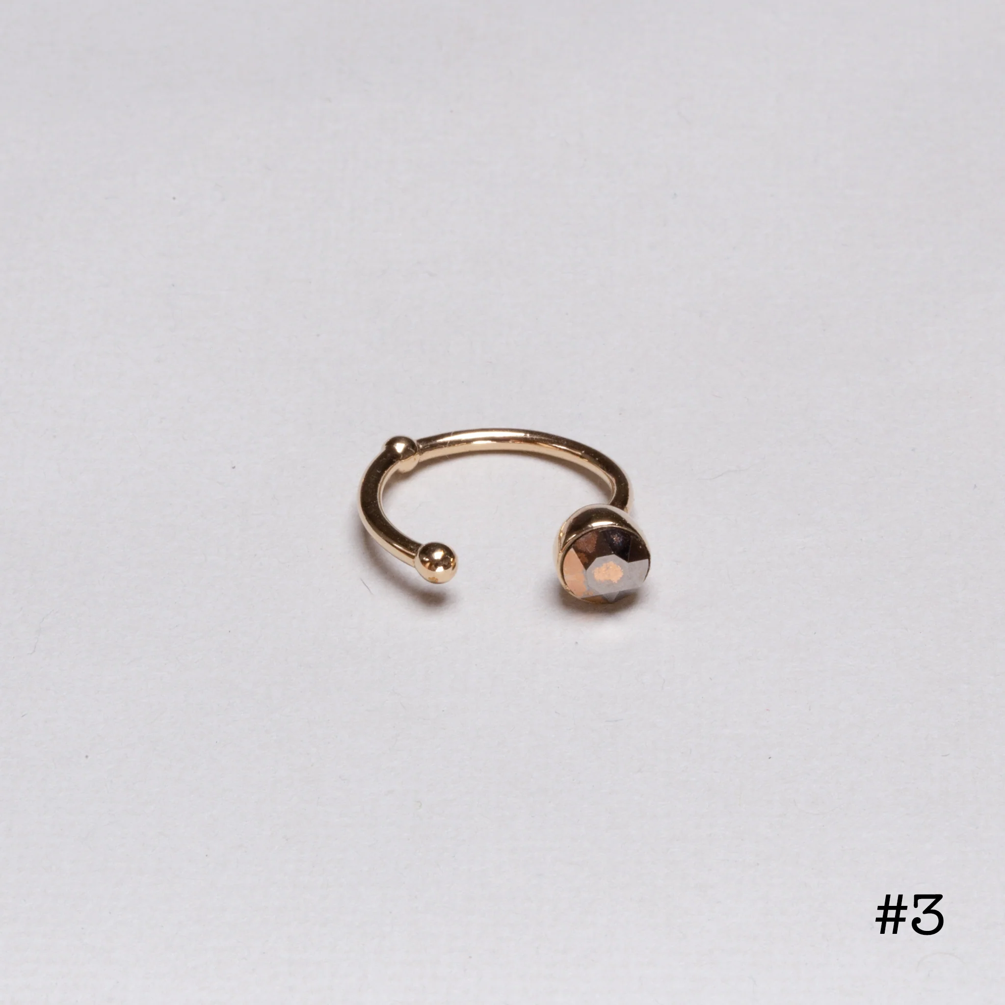 Vintage Christian Dior Stacking Rings - Image 4