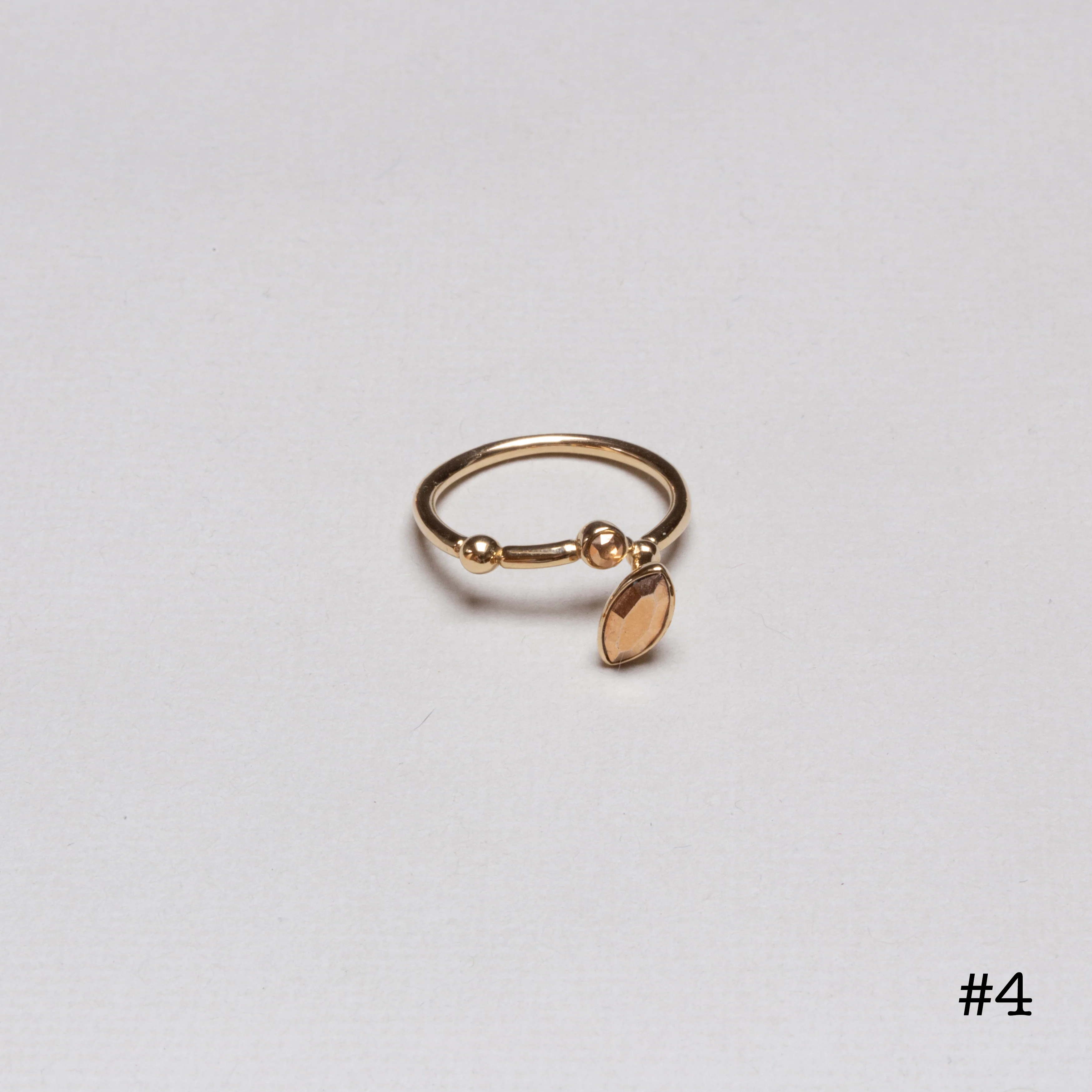 Vintage Christian Dior Stacking Rings - Image 5