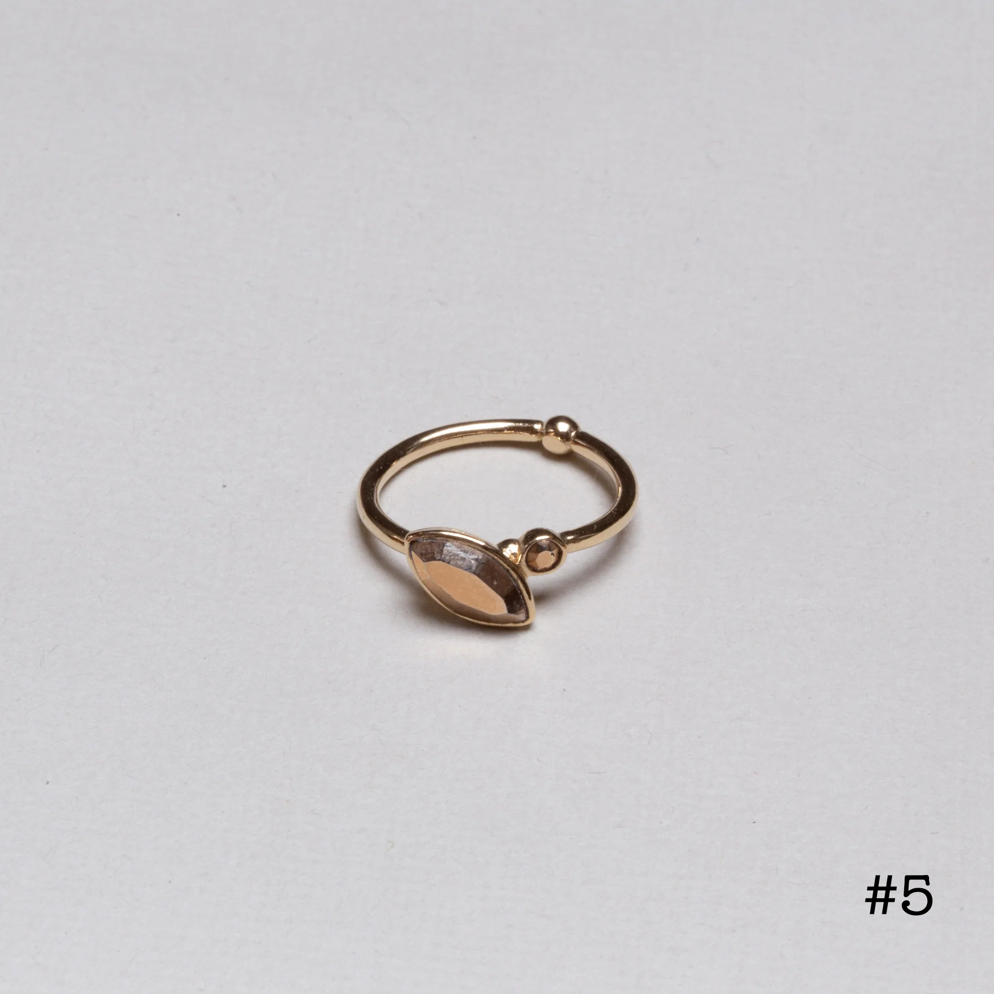 Vintage Christian Dior Stacking Rings - Image 6
