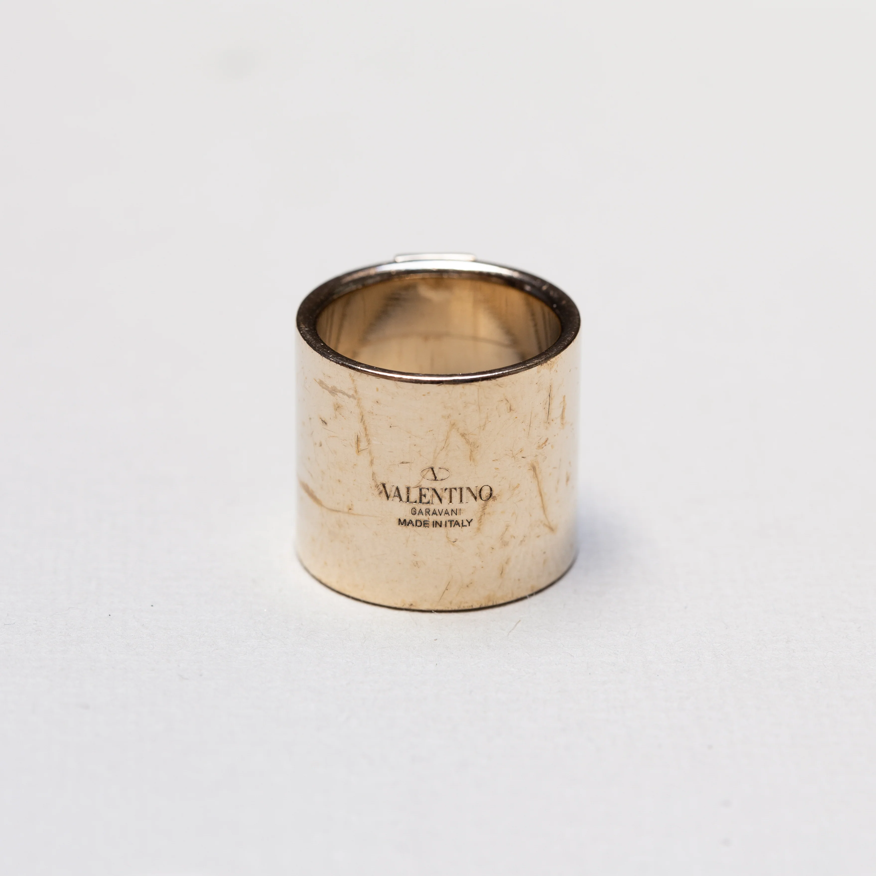 Vintage Valentino Chunky Ring with Rockstuds - Image 2