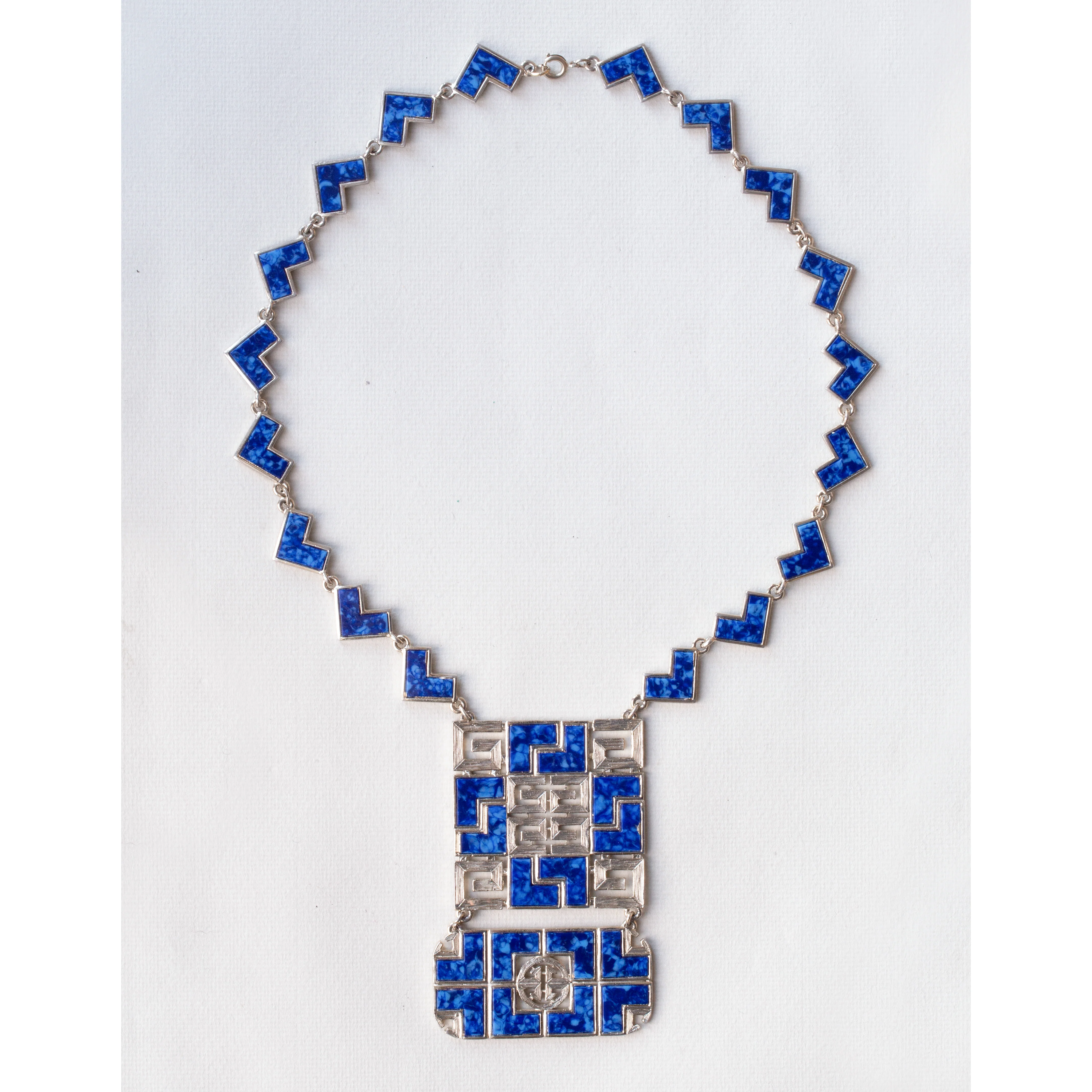Vintage Geometric Necklace - Image 2