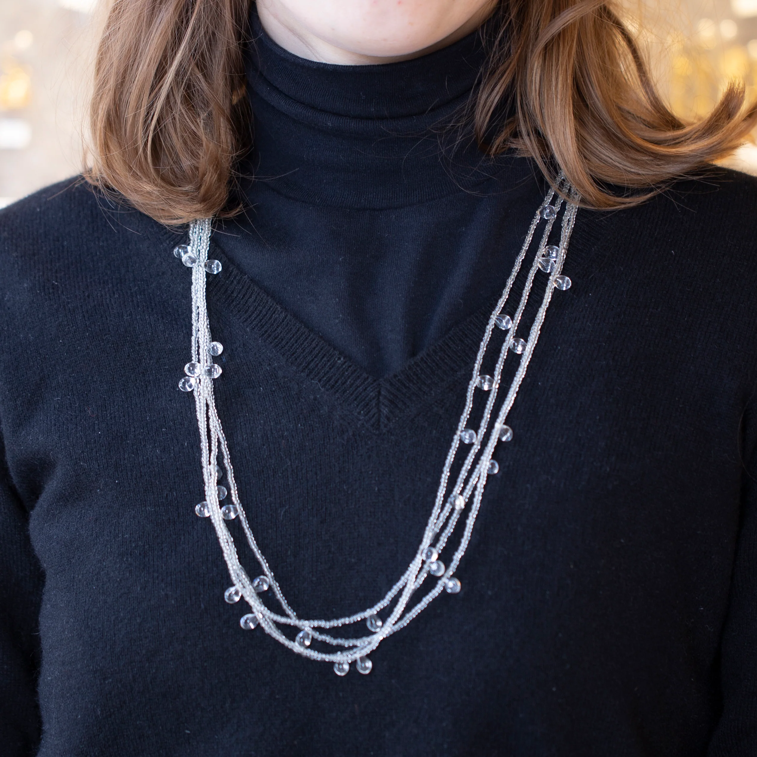 Glass Beads Necklace - Image 4