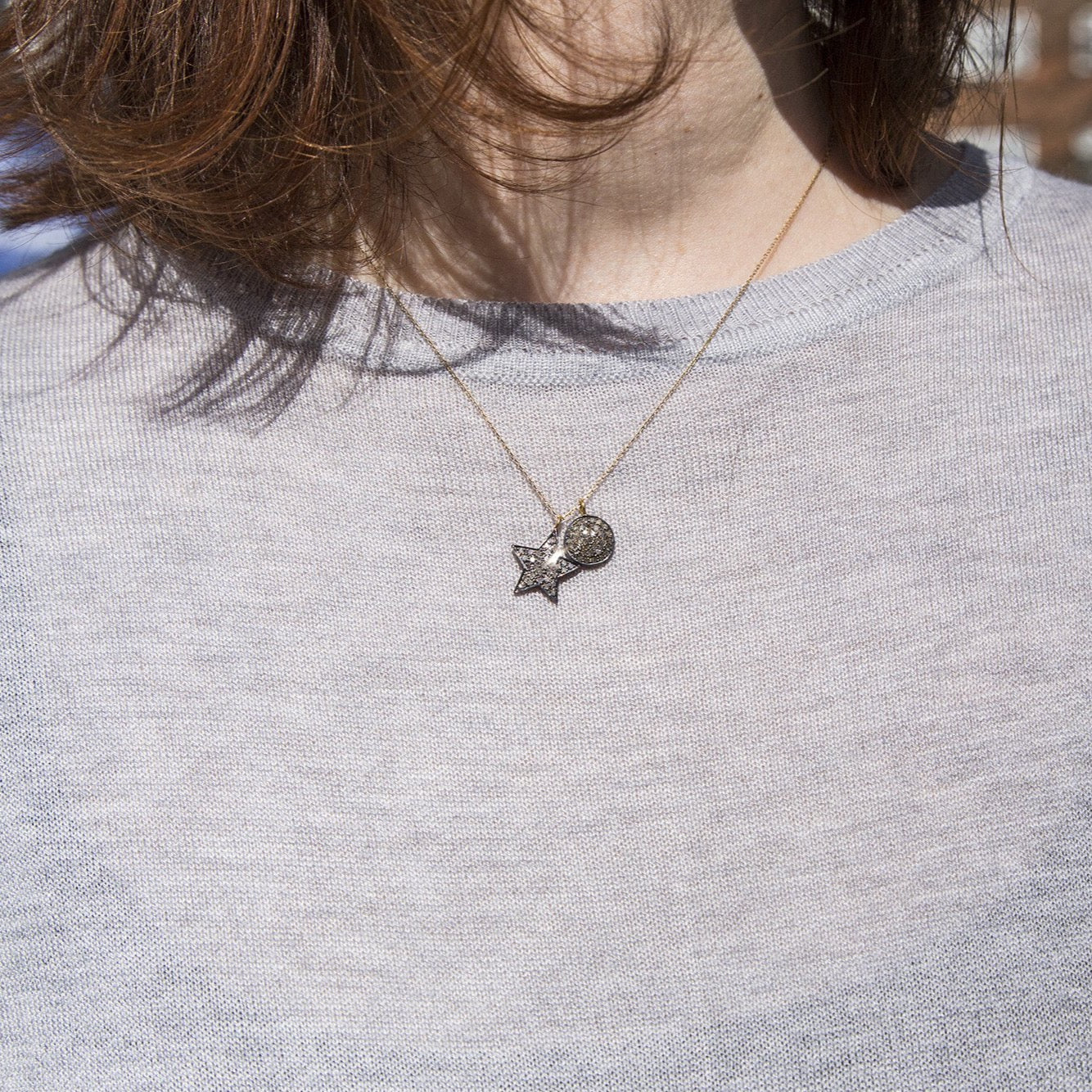 Diamond Disc Pendant - Image 3
