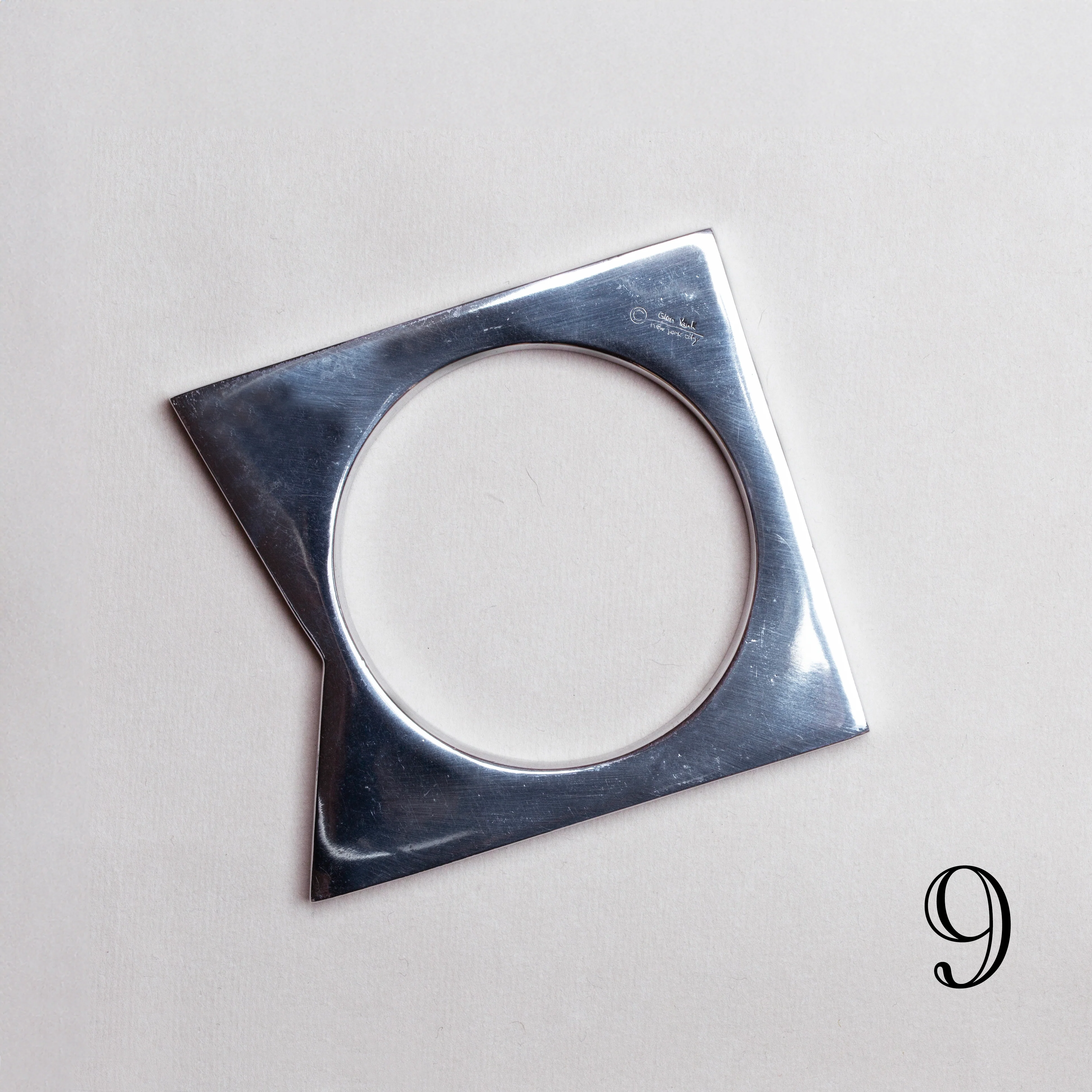Glen Yank Vintage Aluminium Bracelet - Image 10