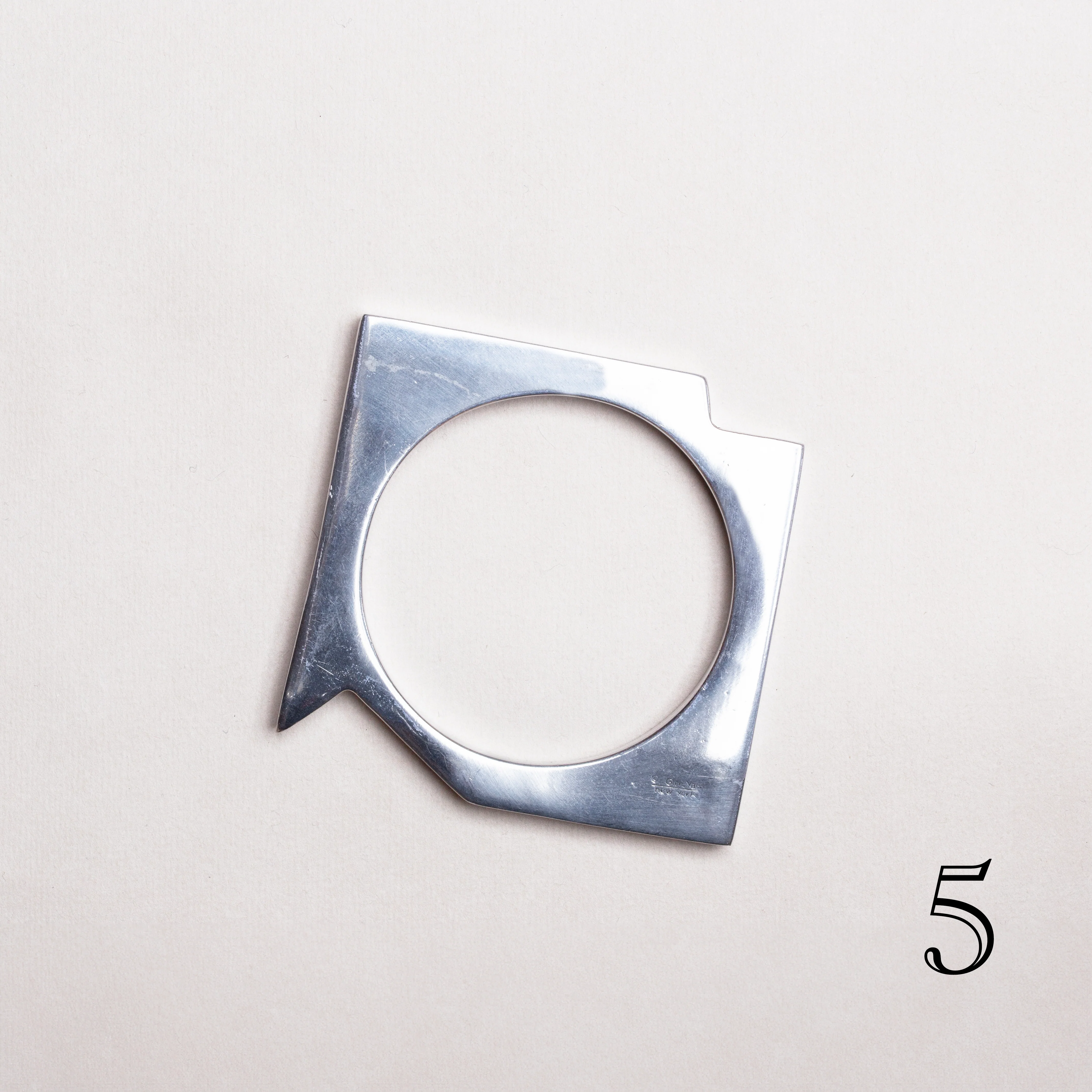 Glen Yank Vintage Aluminium Bracelet - Image 6