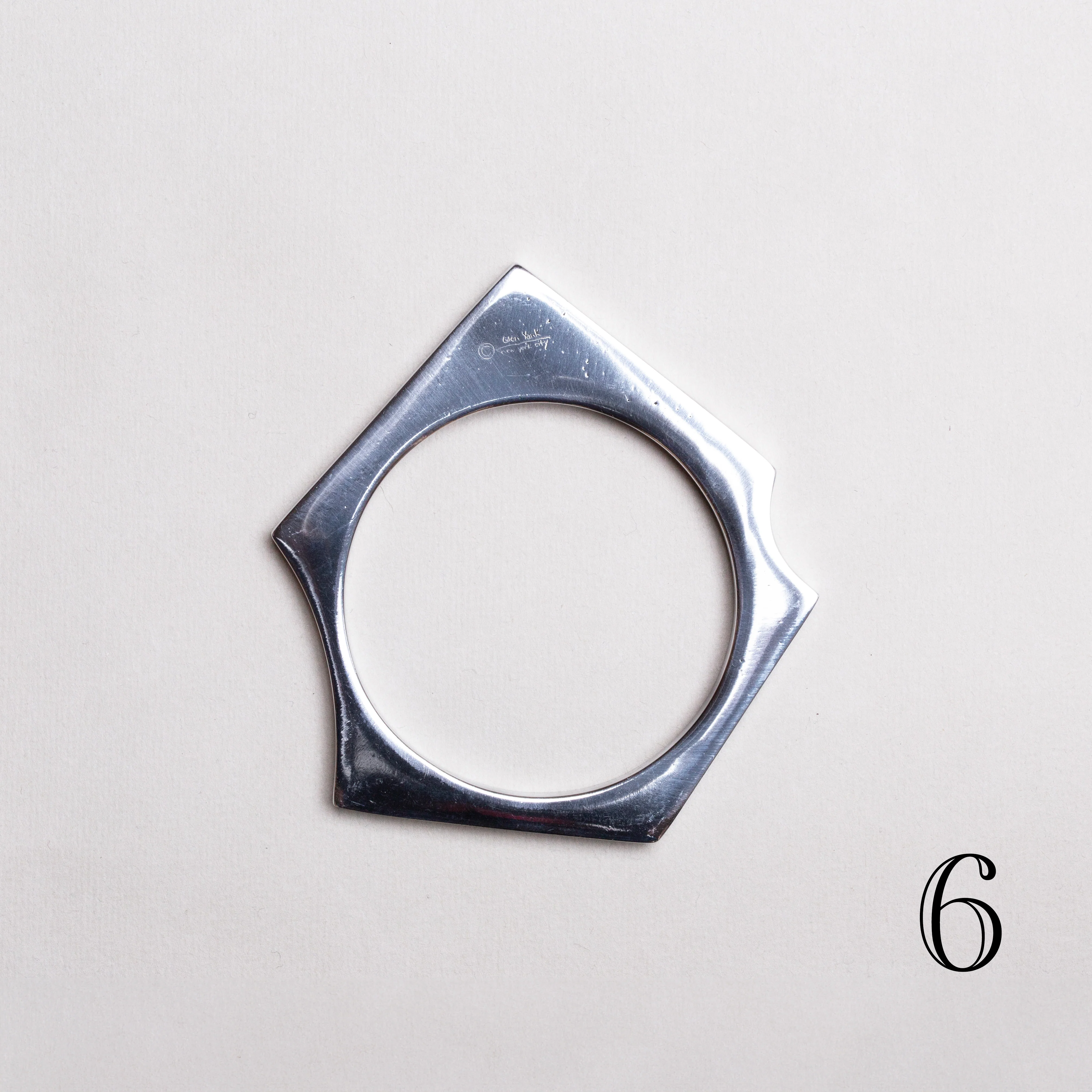 Glen Yank Vintage Aluminium Bracelet - Image 7