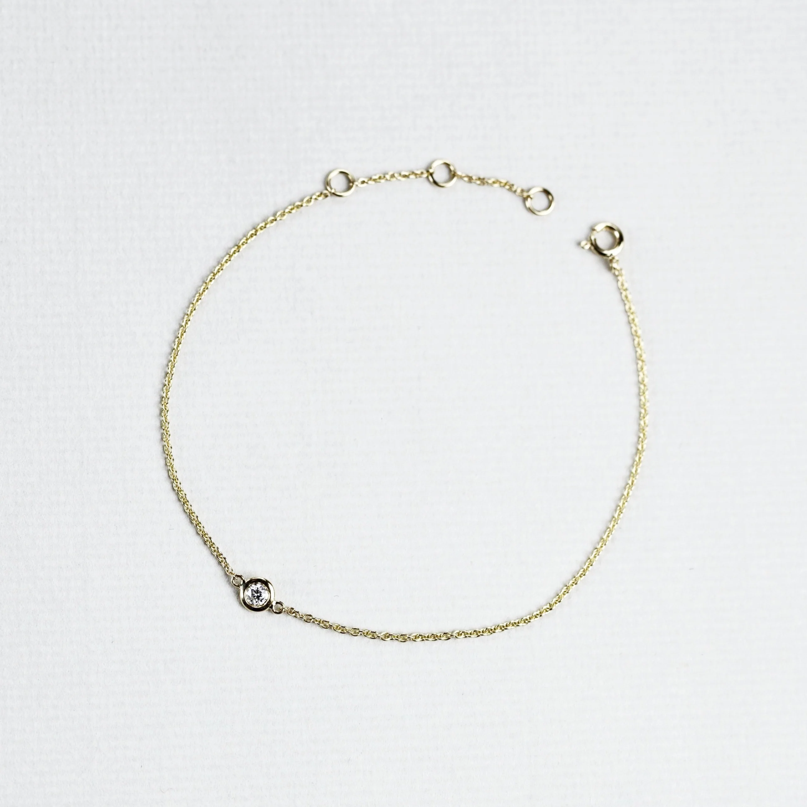 Gold and Diamond Bracelet - Image 3
