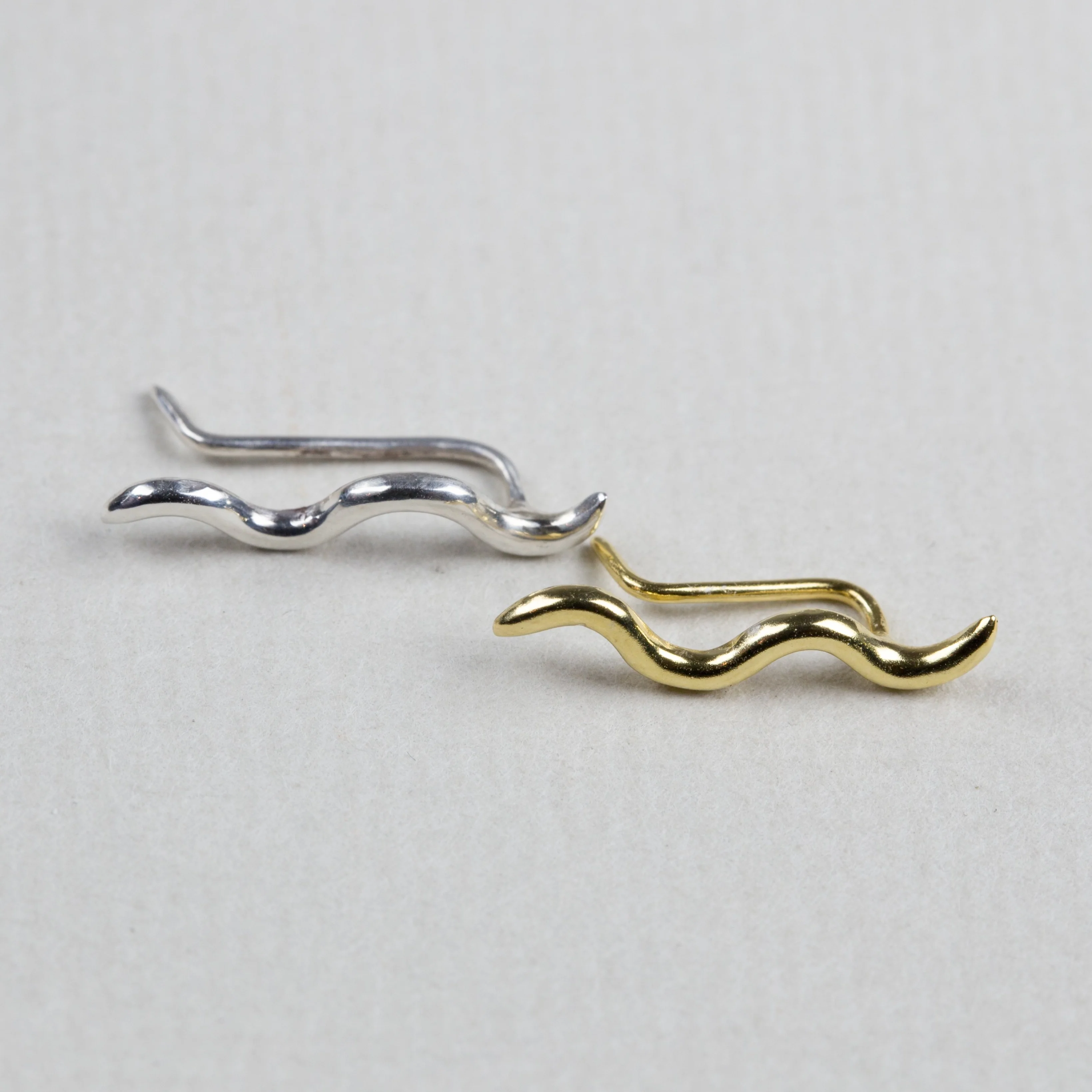 Gold and Silver Climber Earslide - Image 3