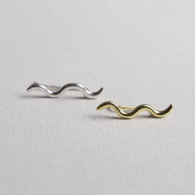 Gold and Silver Climber Earslide - Image 4