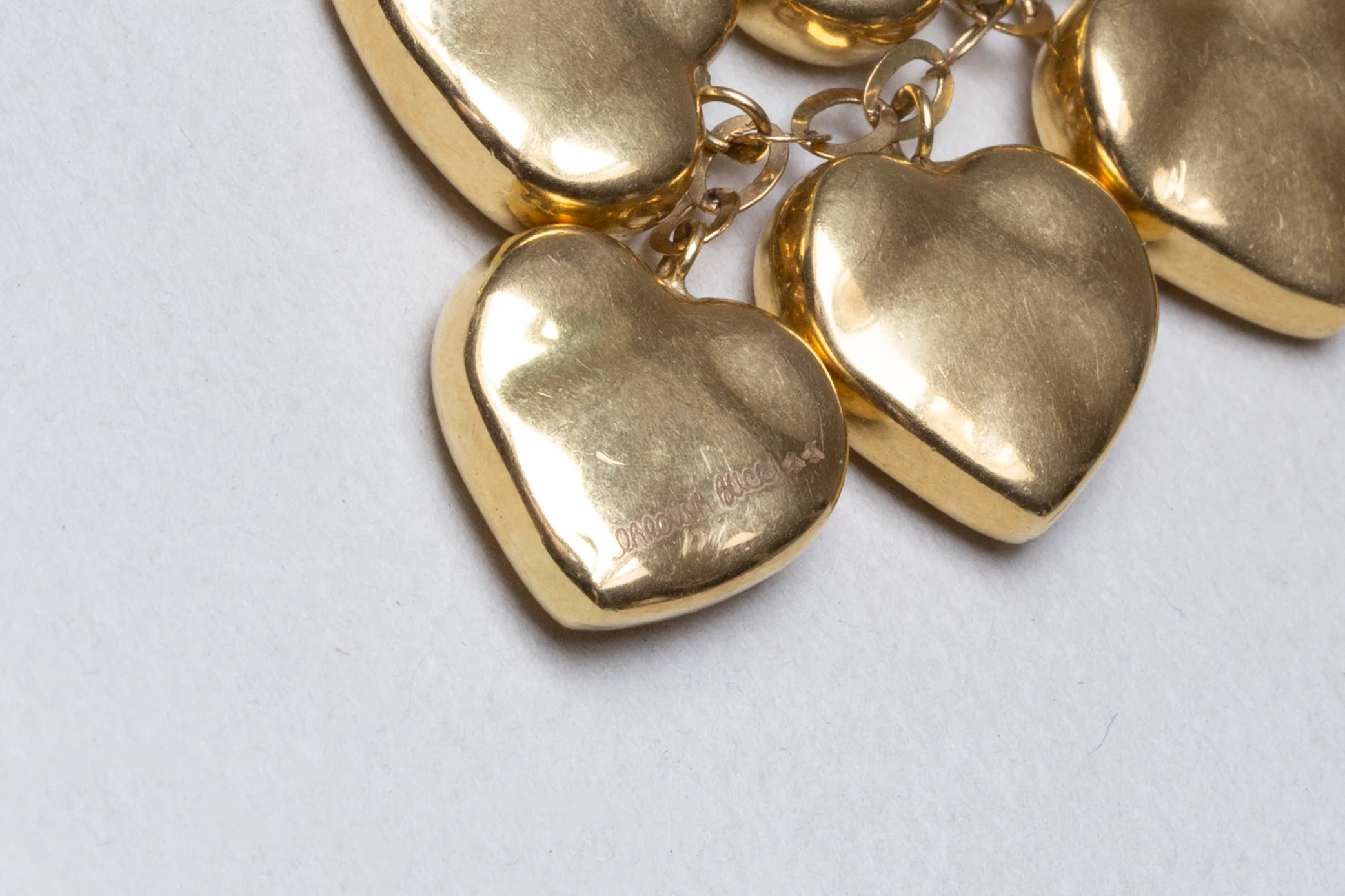 Gold Heart Necklace - Image 5