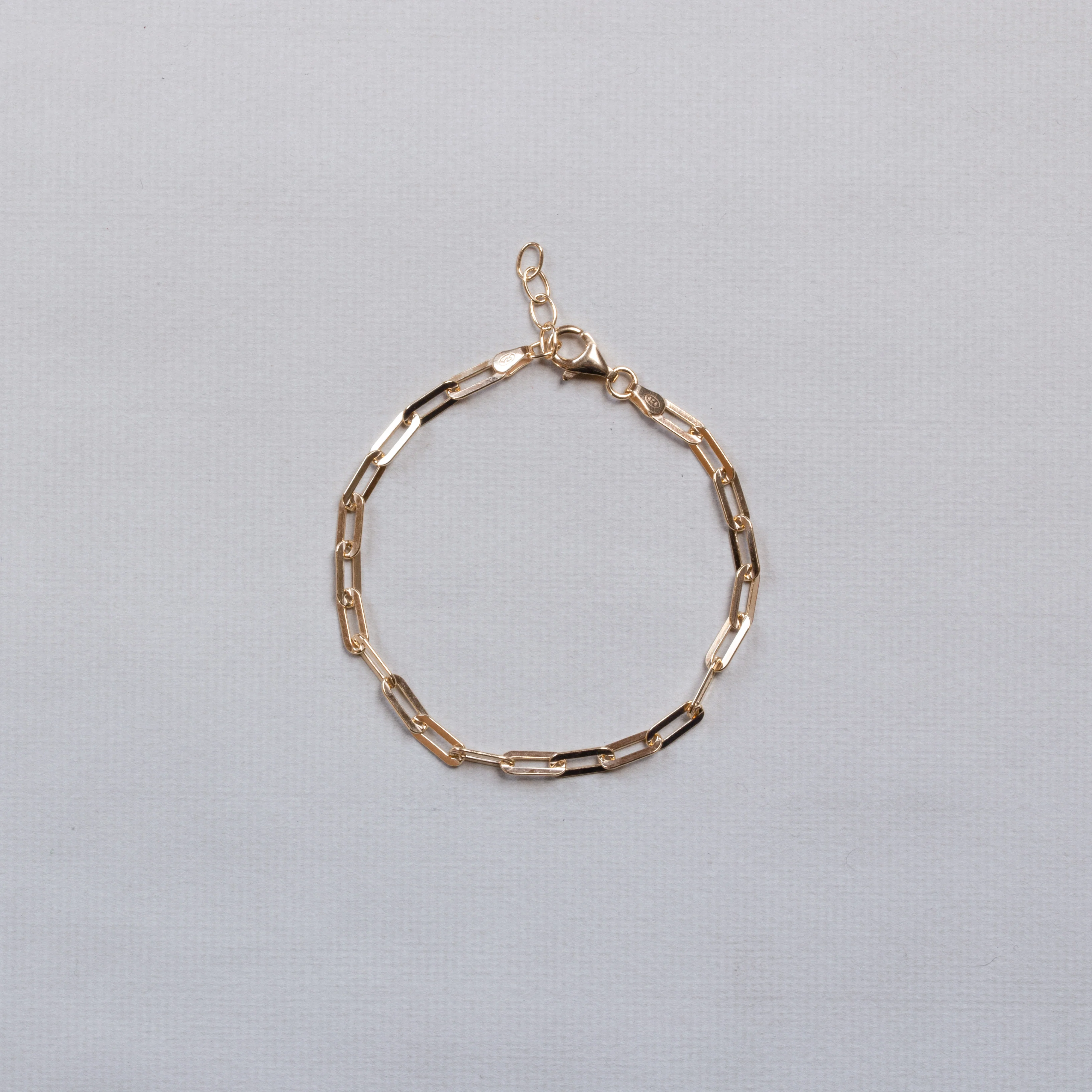 Gold-Plated Silver Chain Bracelet - Image 2
