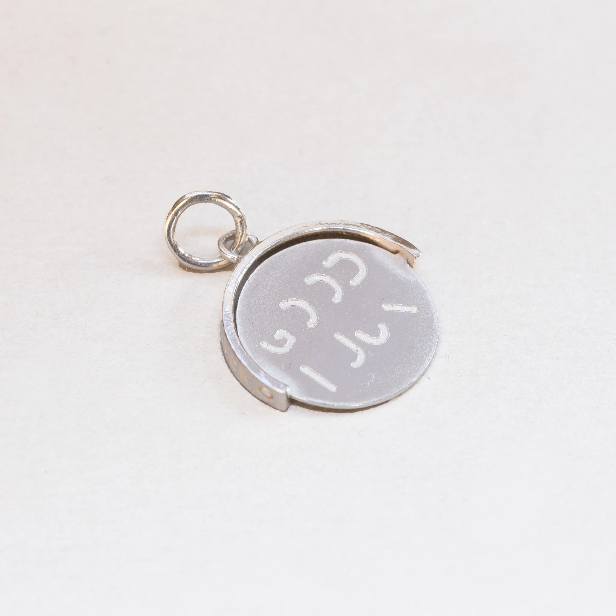 Vintage Sterling Silver Good Luck Charm - Image 2