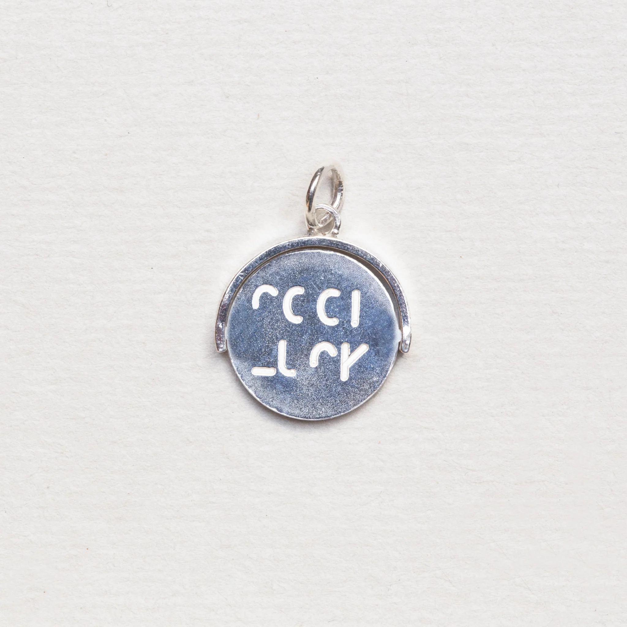 Vintage Sterling Silver Good Luck Charm - Image 3
