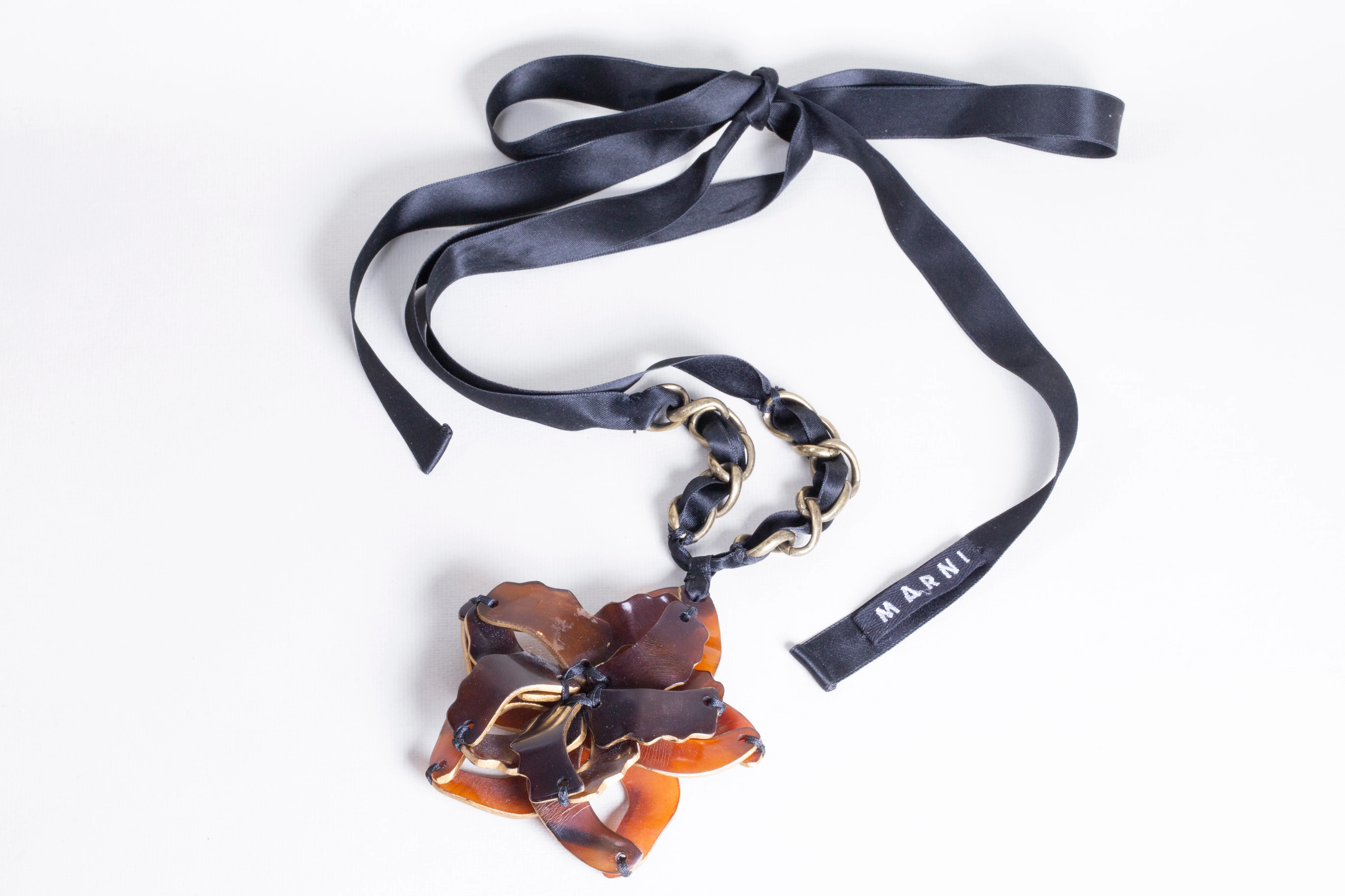 Vintage Marni Horn Necklace - Image 2
