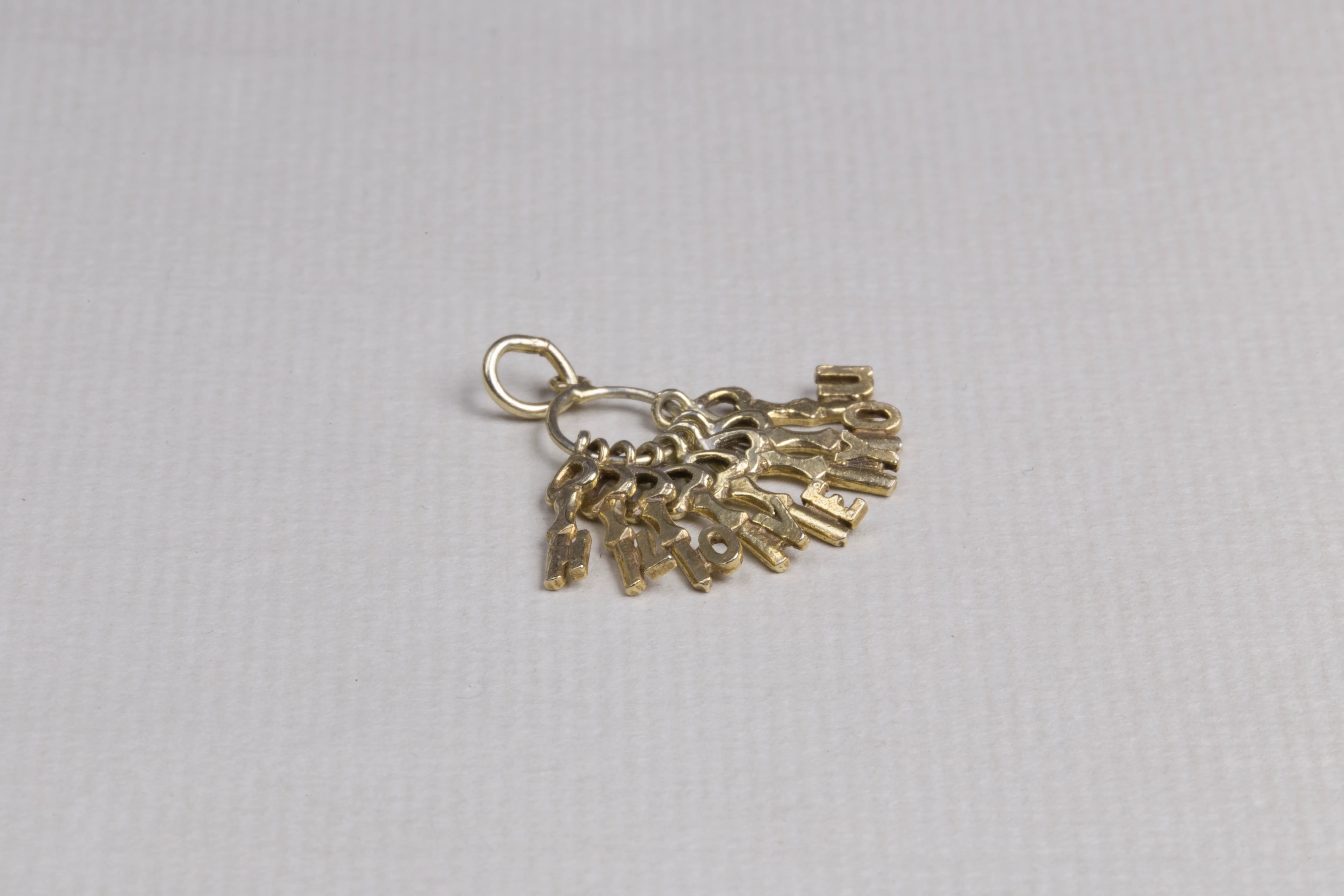 I Love You Key Pendant Charm - Image 6