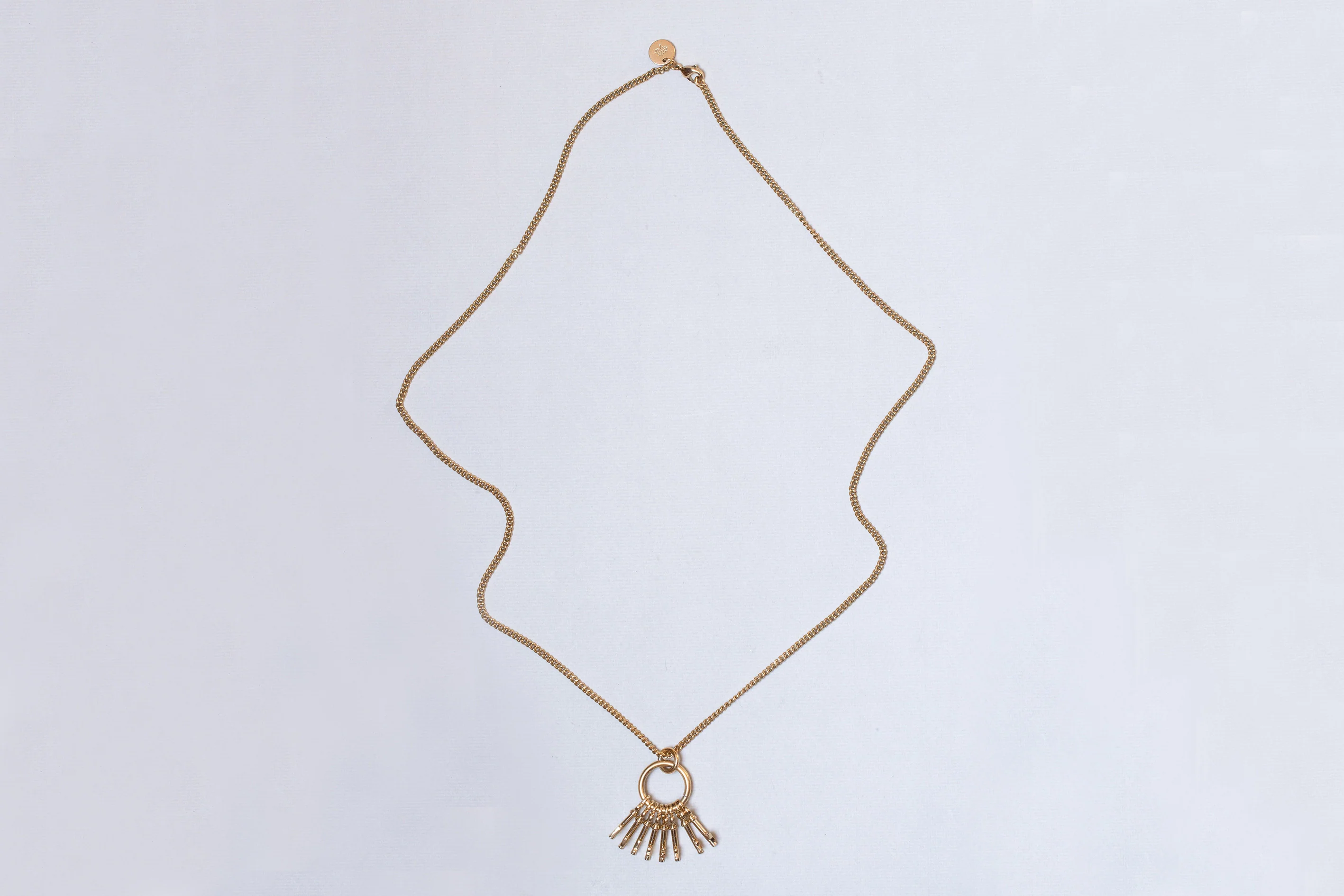 Key Pendant Charm Necklace - Image 3