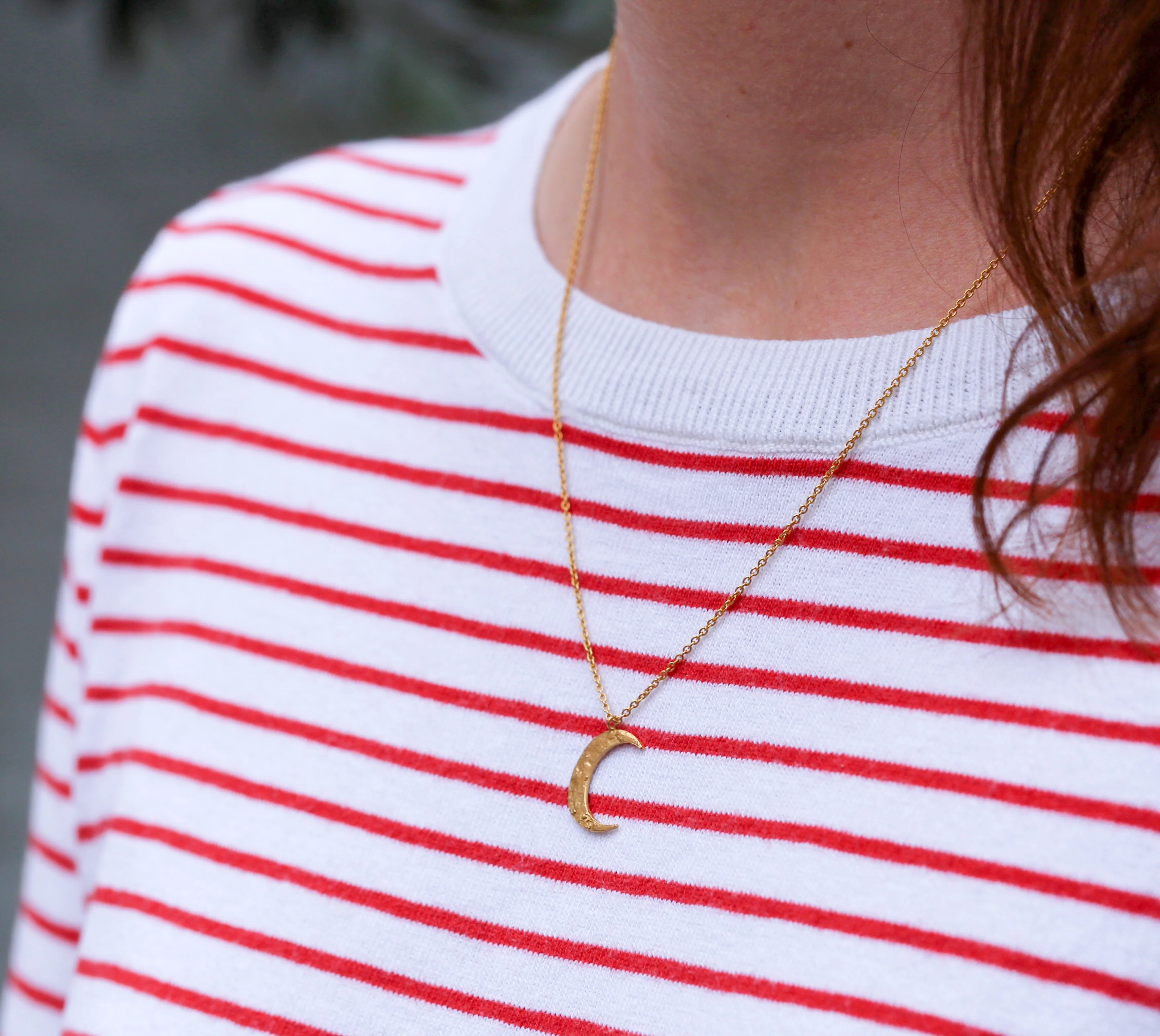 Crescent Moon Necklace - Image 2