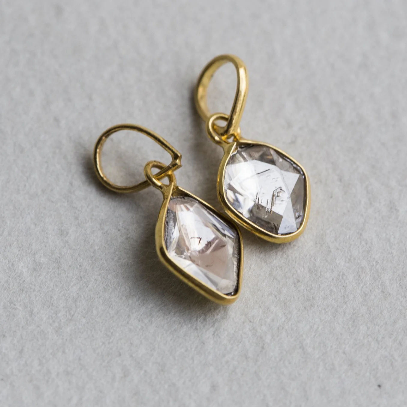 Large Diamond Slice Pendant - Image 3