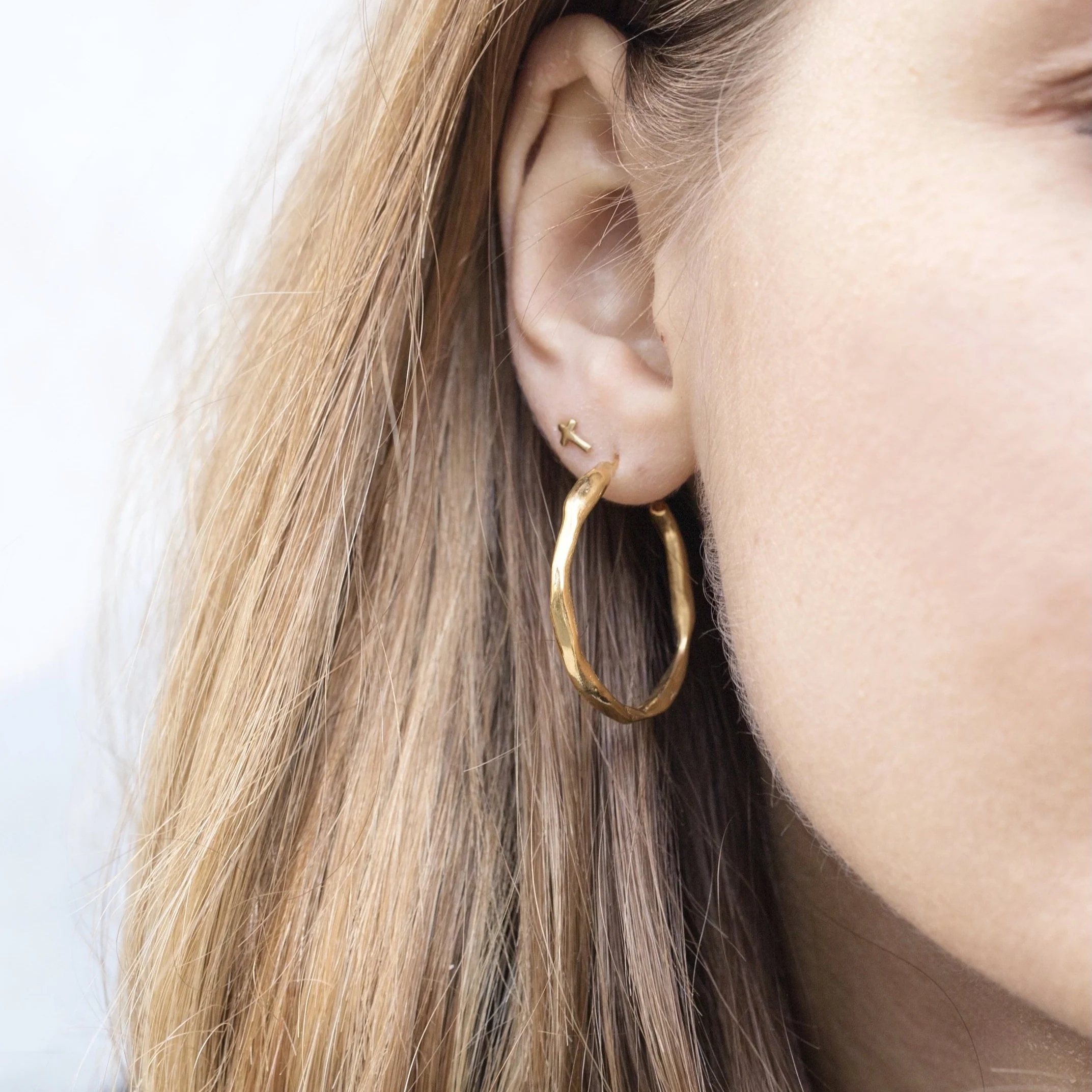 Large Irregular Hoops - Image 4