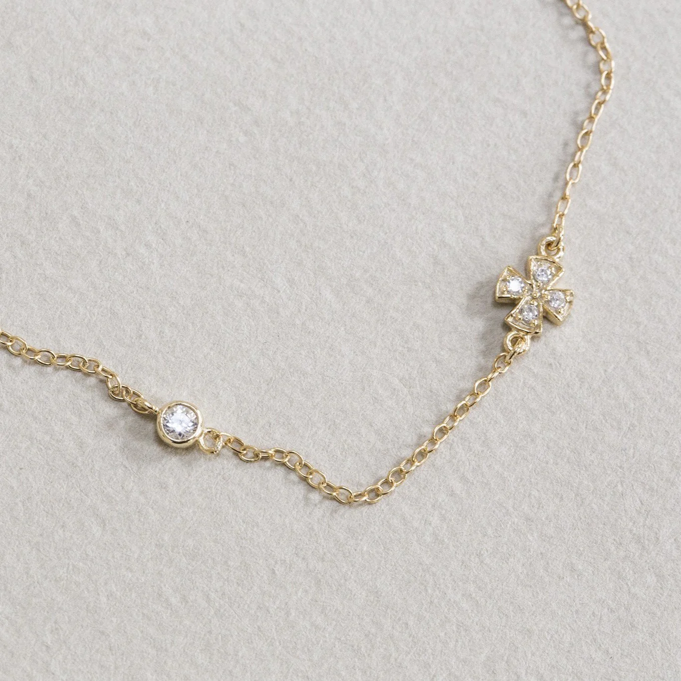 Maltese Cross Silver Bracelet - Image 2