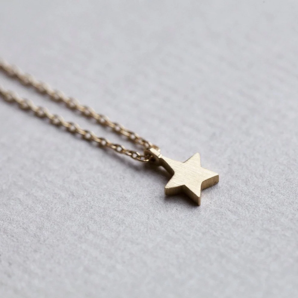Tiny Cross, Star and Heart Necklaces - Image 3