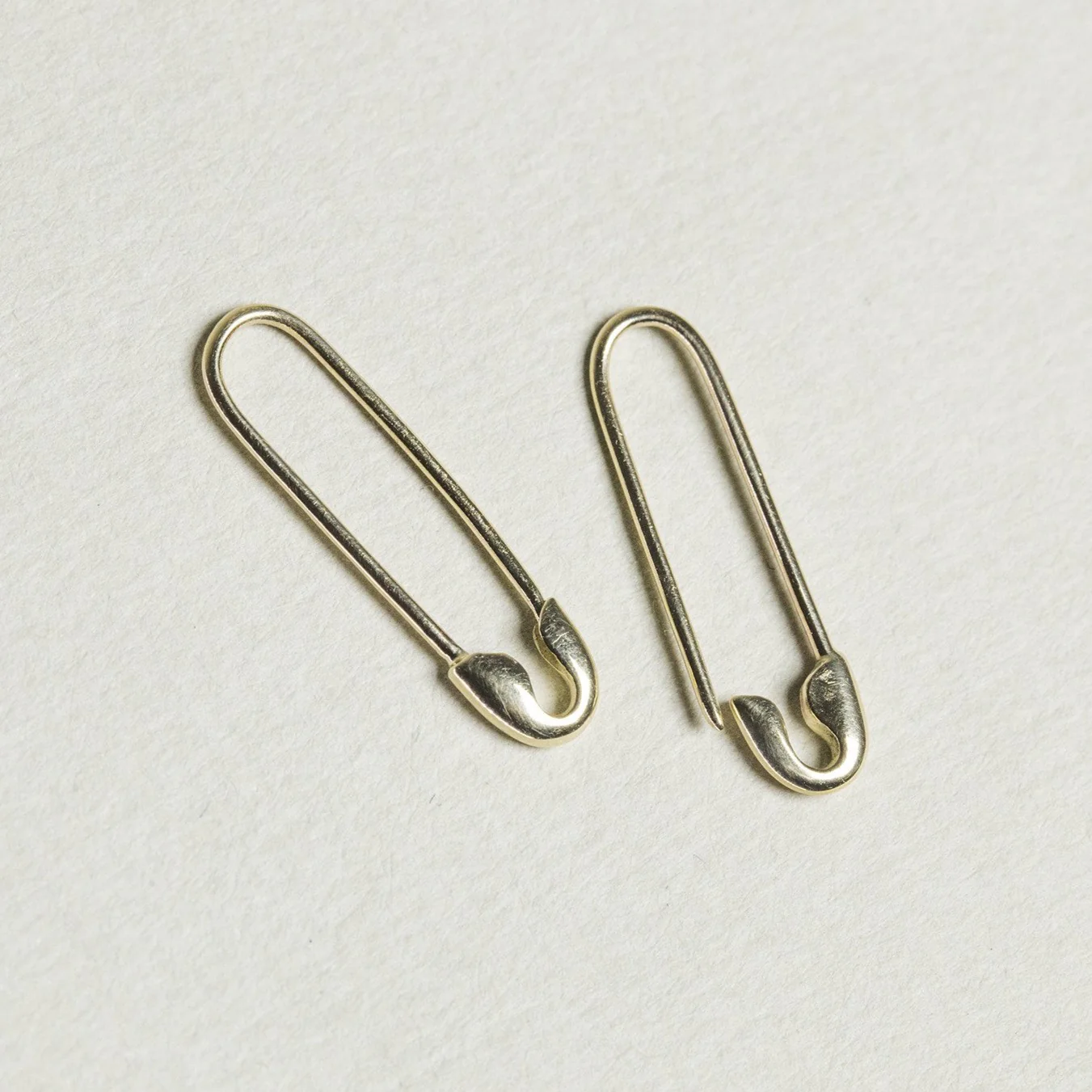 Safety Pin Drop Earring - Image 2