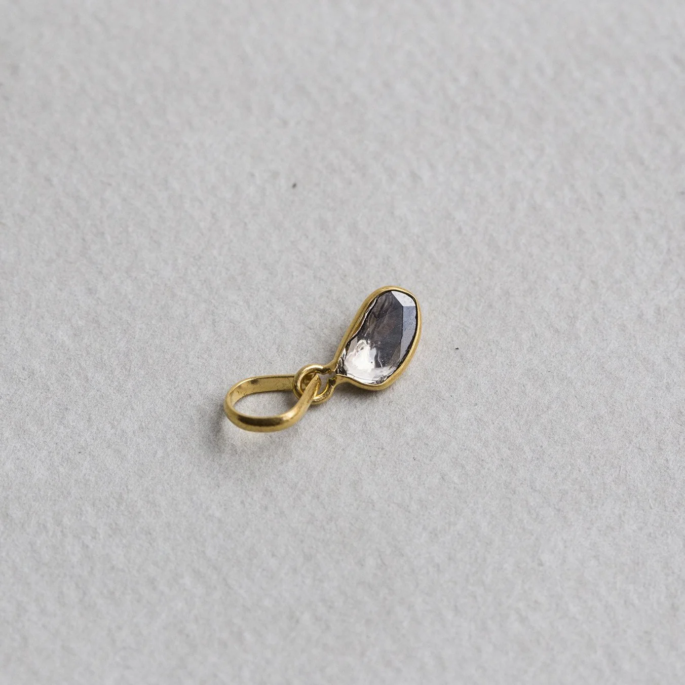 Small Diamond Slice Pendant - Image 3