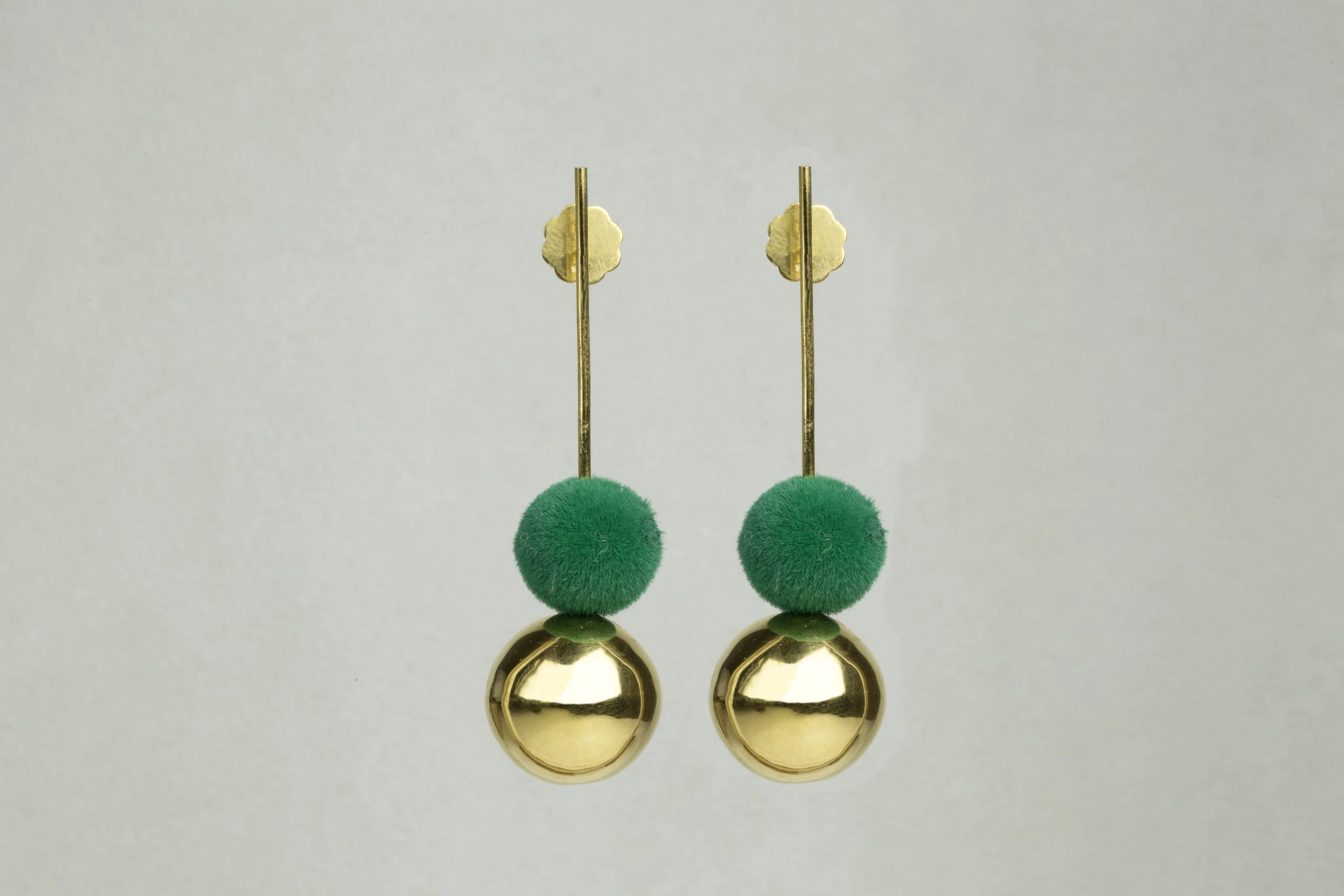 Space Cut Earrings with Engraving - Image 6