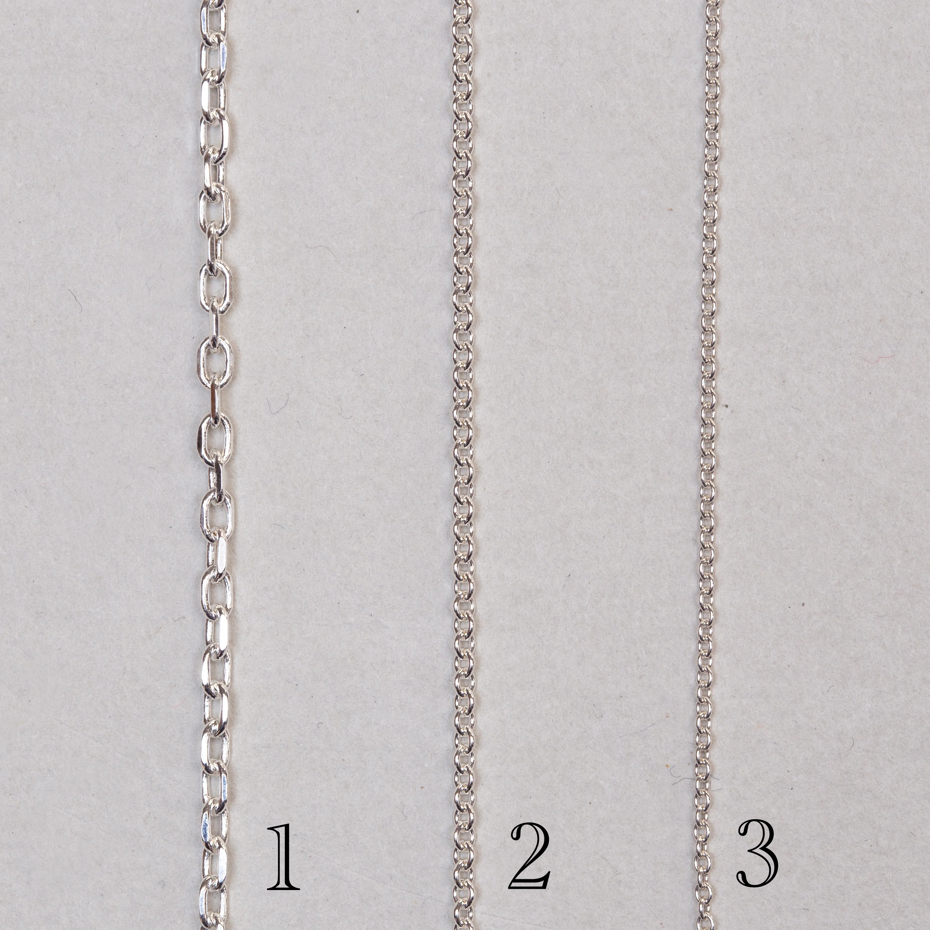 Sterling Silver Chains - Image 2