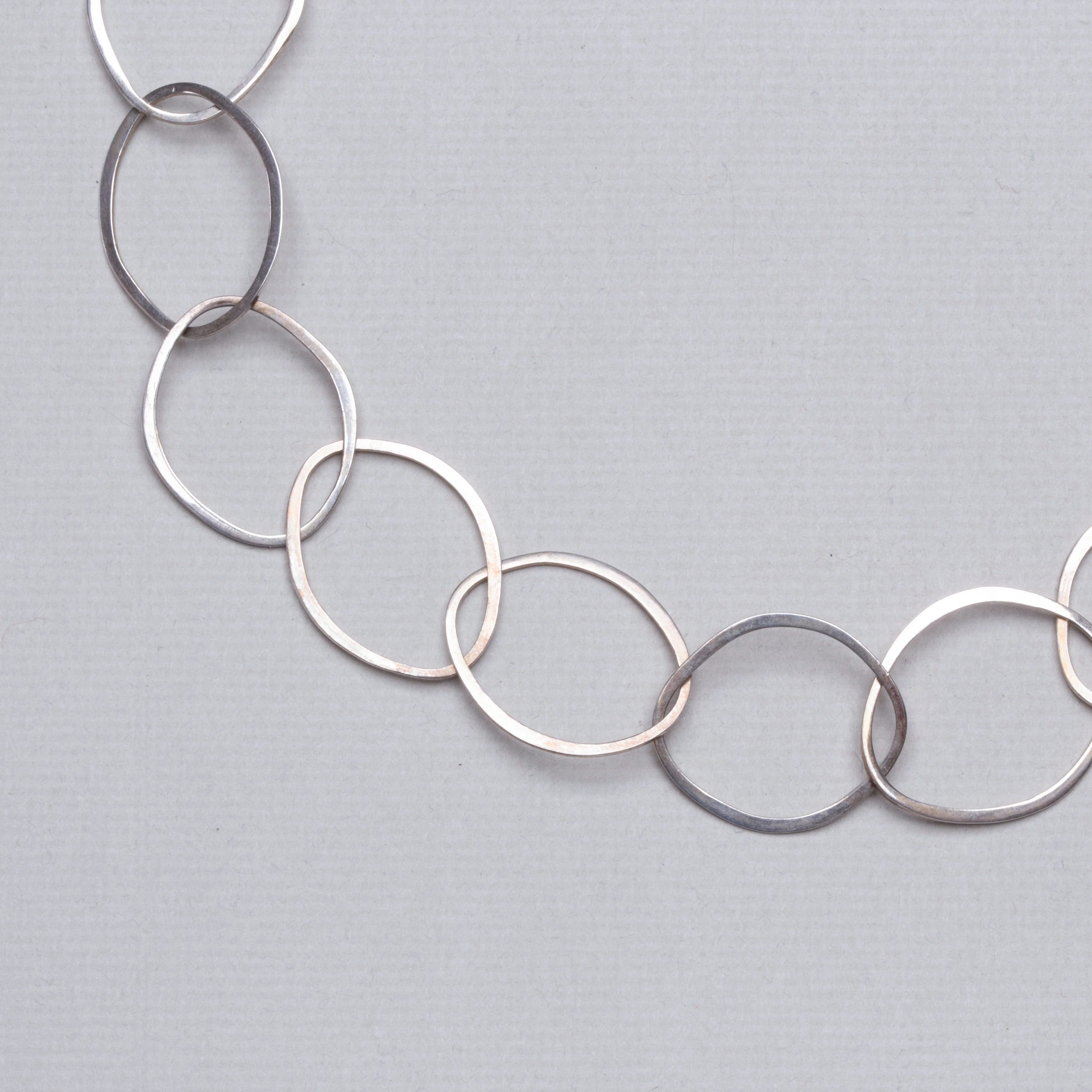 Sterling Silver Small Oval Necklace - Image 3