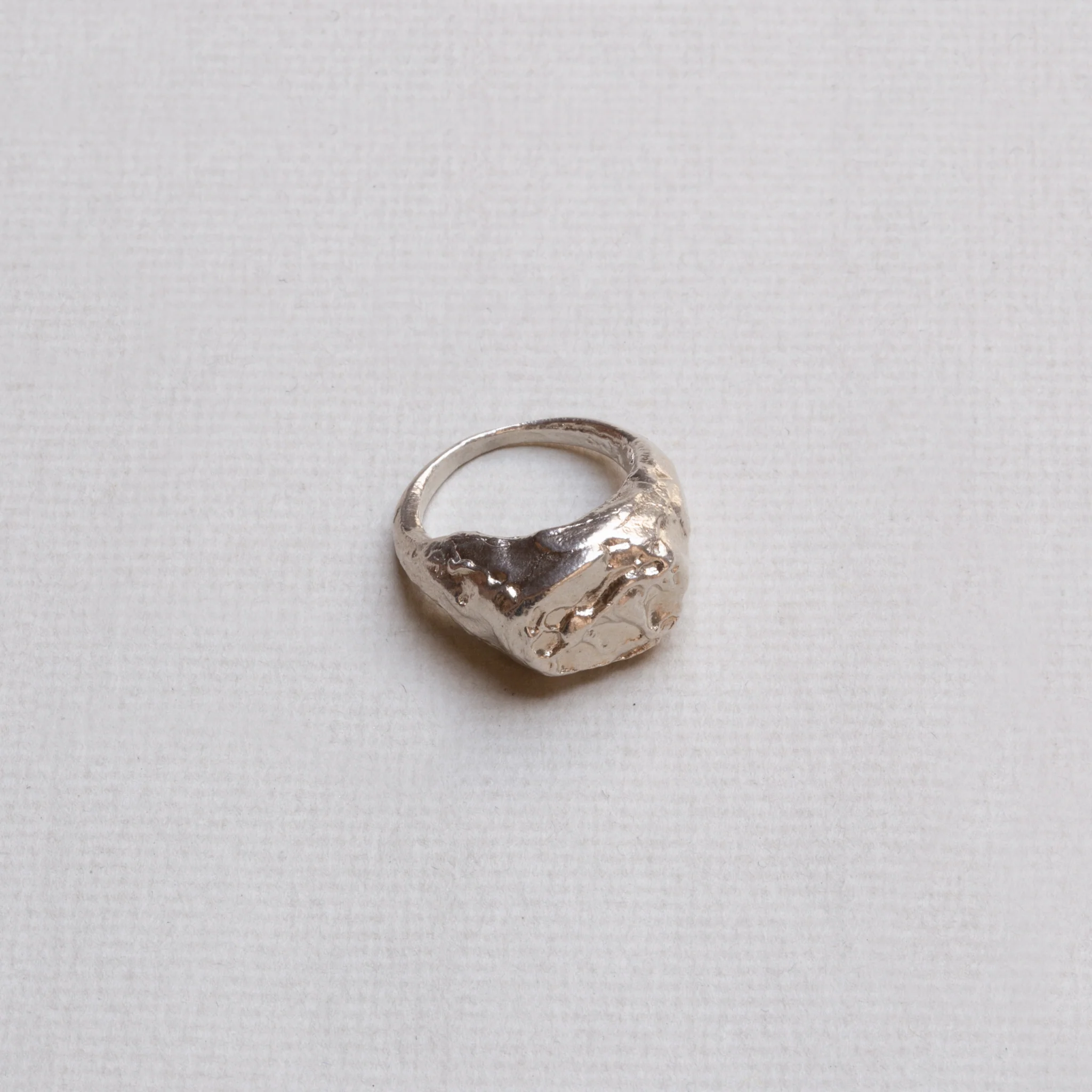 Sterling Silver Taurus Signet Ring - Image 3