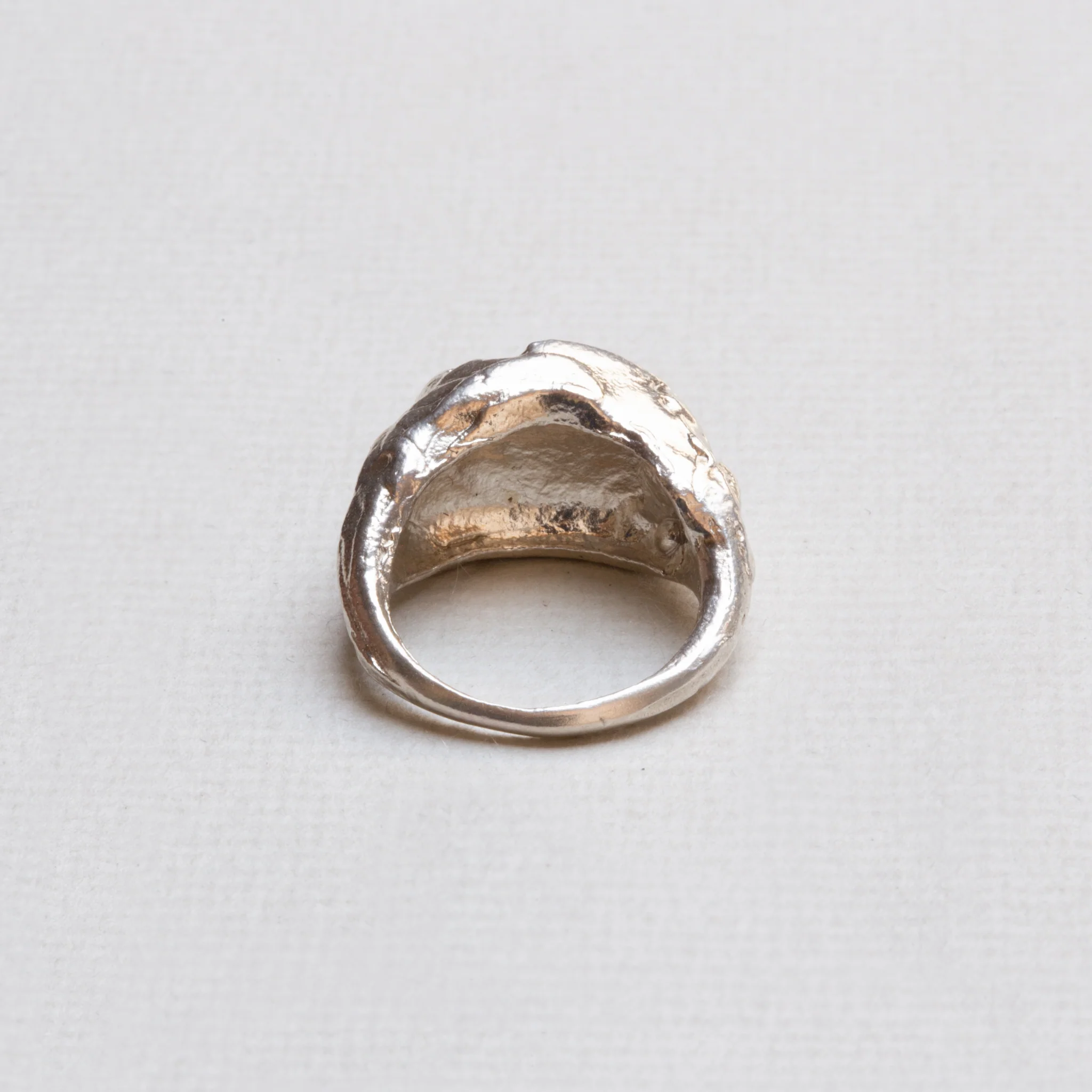 Sterling Silver Taurus Signet Ring - Image 4