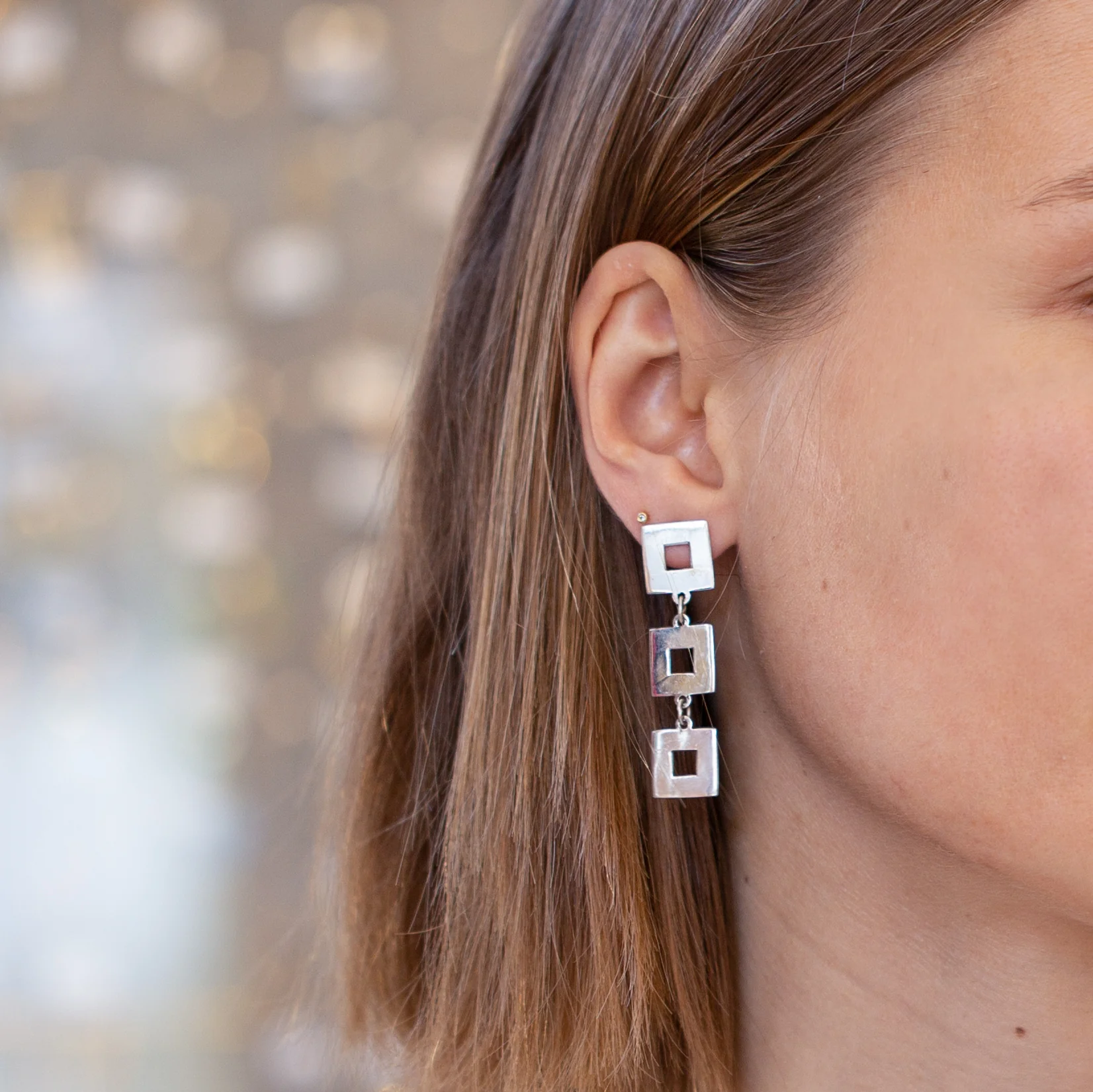 Trinny Vintage Stud Earrings - Image 7
