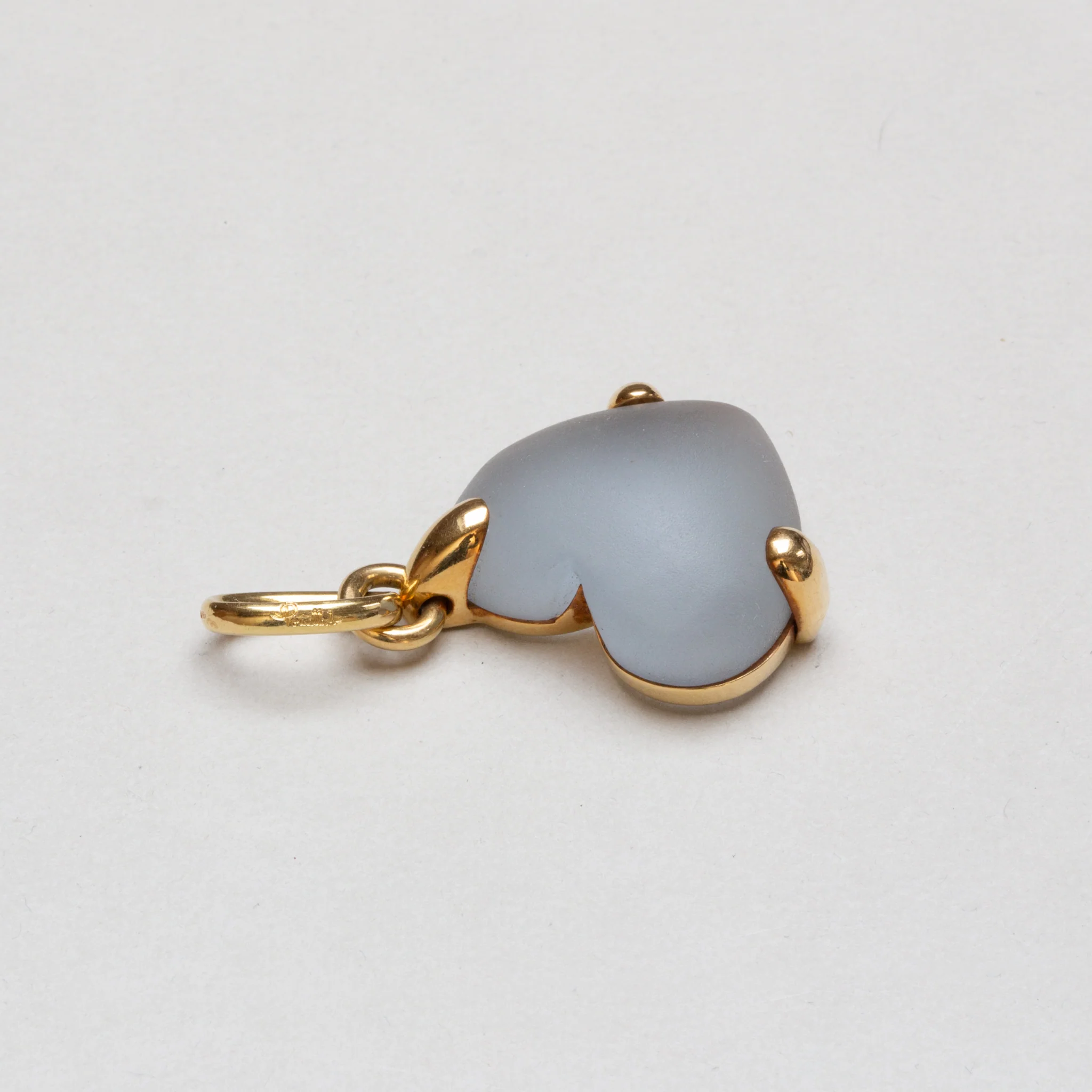 Vintage Pomellato 18ct Gold Heart Pendant Charm - Image 3
