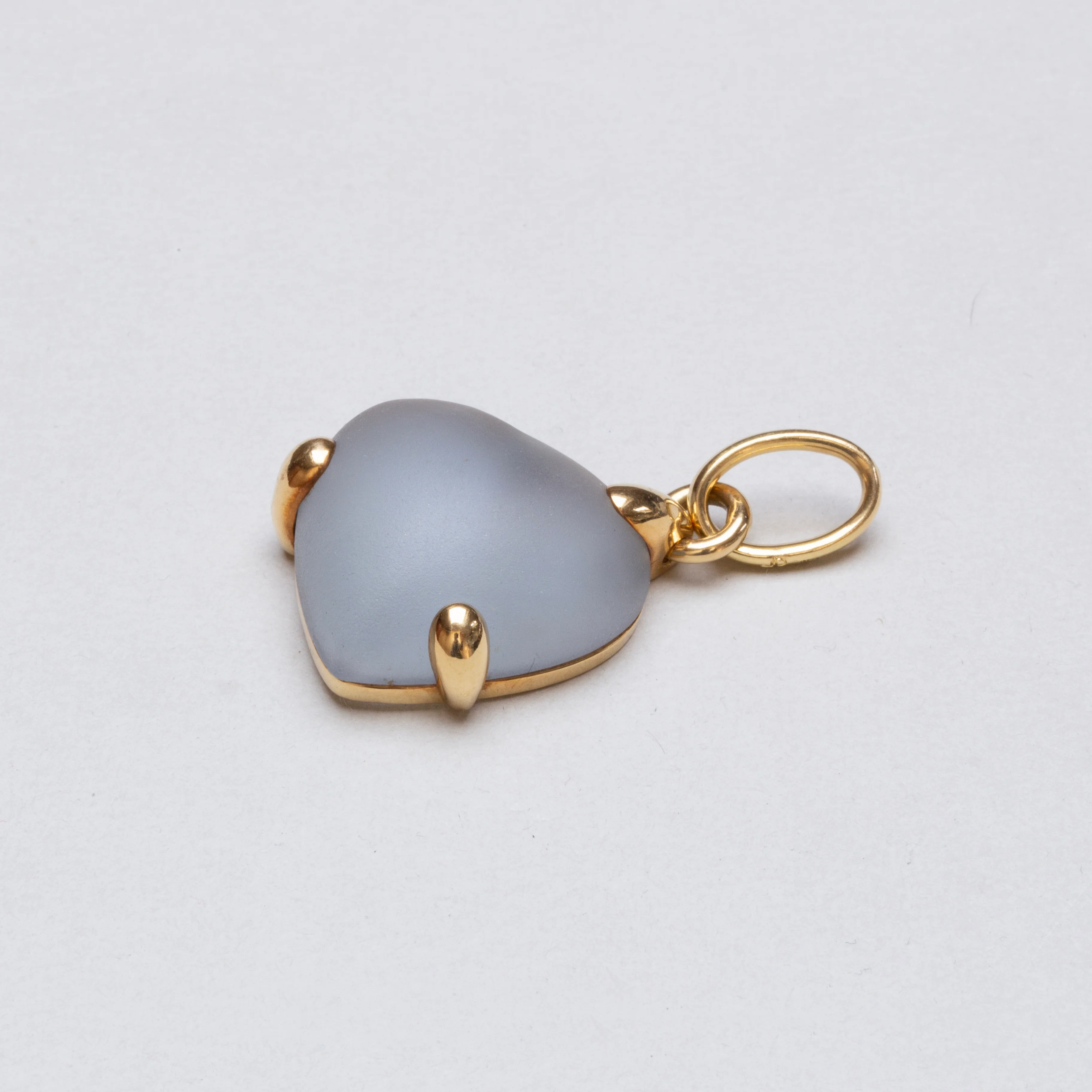 Vintage Pomellato 18ct Gold Heart Pendant Charm - Image 4