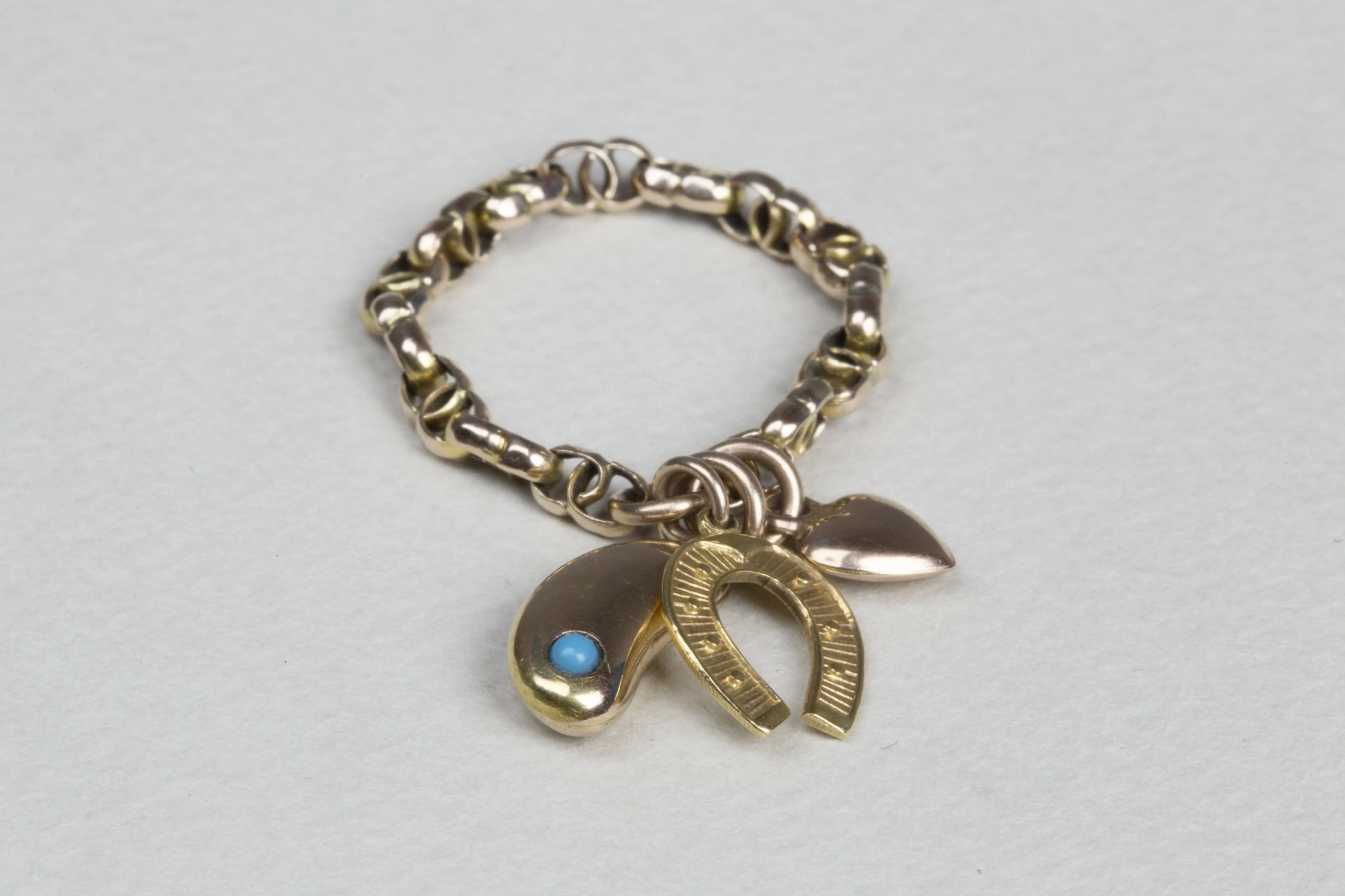 Vintage Charm Chain Ring - Image 2