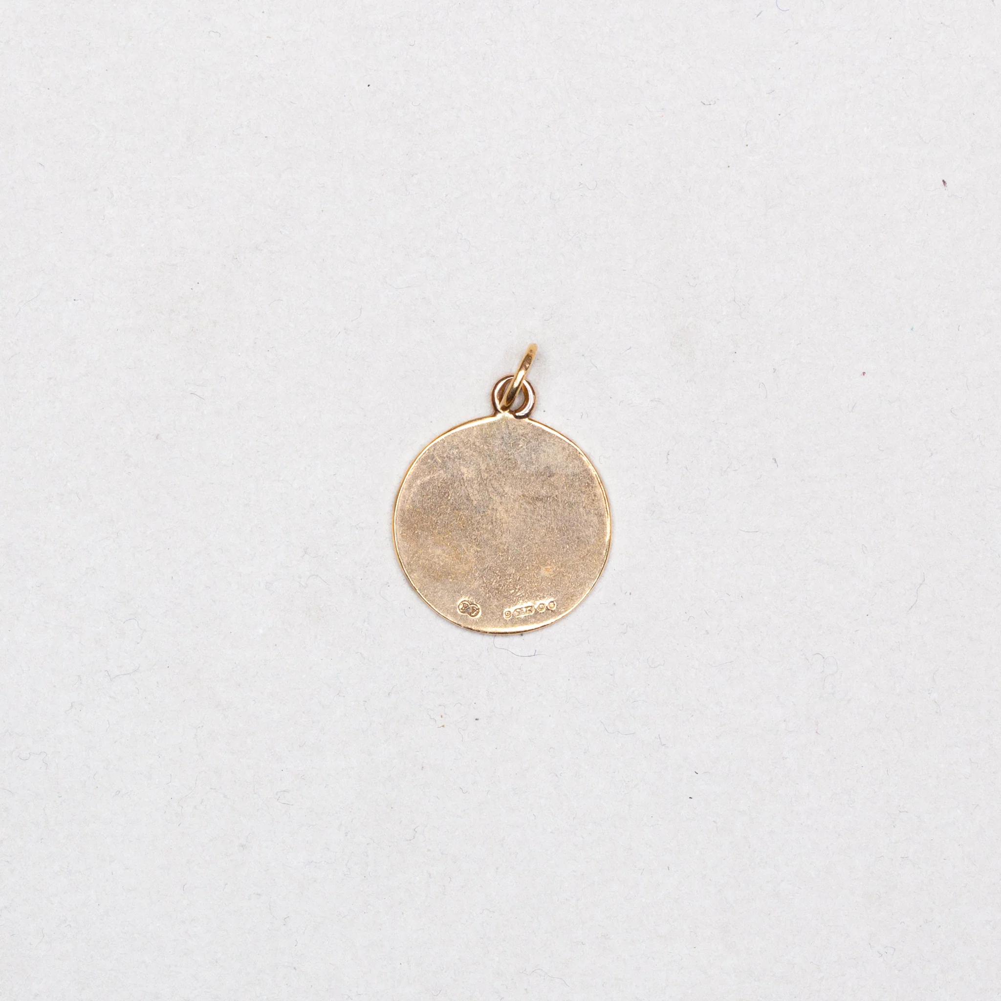 Vintage 9ct Gold Aquarius Charm Pendant - Image 3