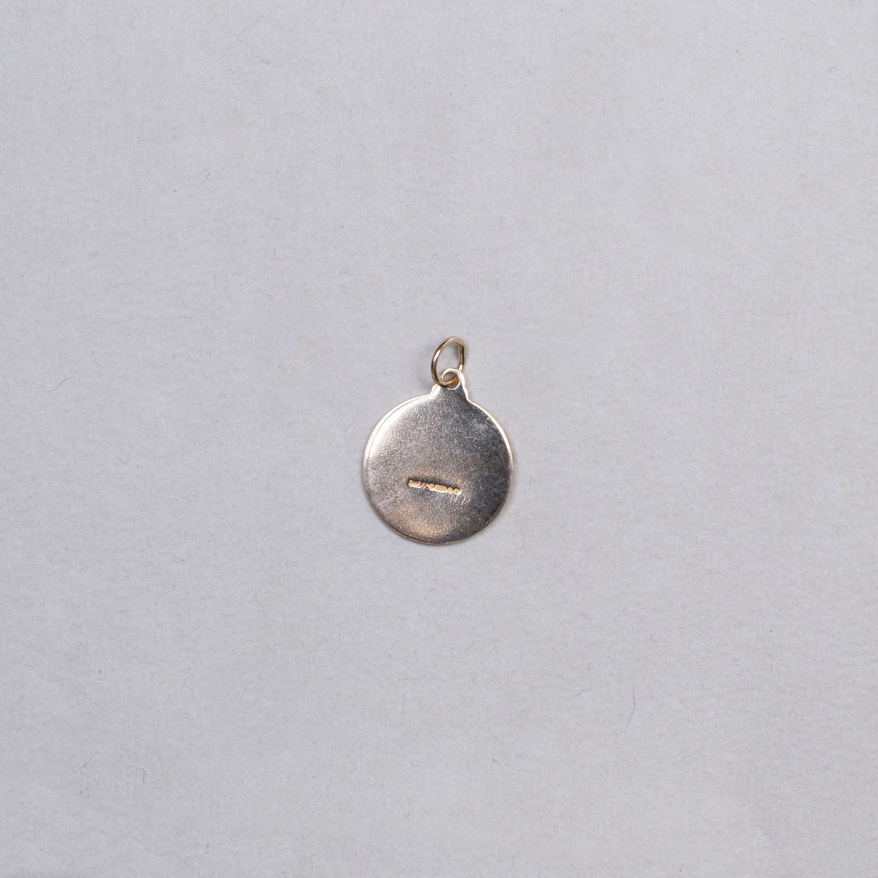 Vintage 9ct Gold Aquarius Pendant Charm - Image 4