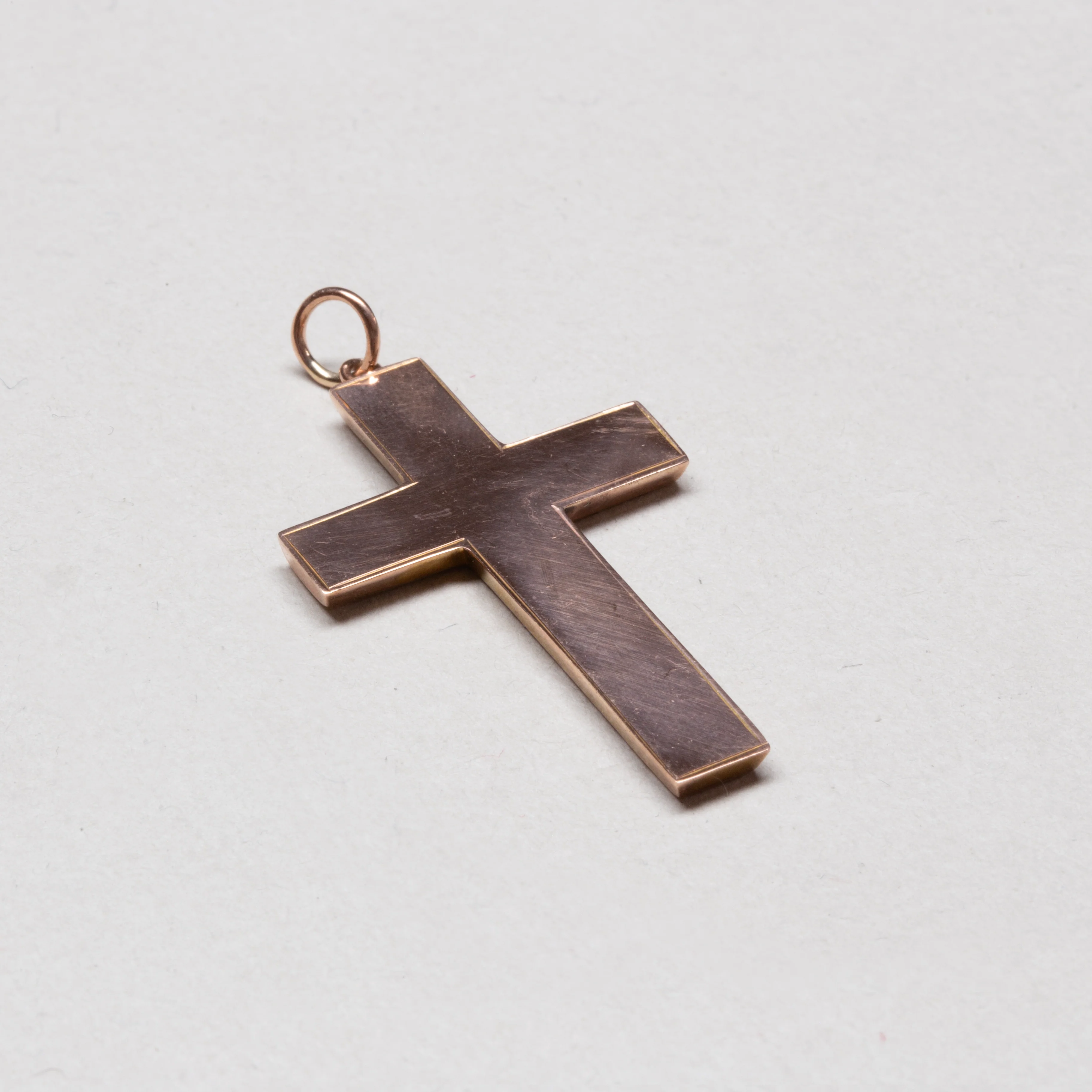 Vintage 9ct Gold Cross Pendant Charm #2 - Image 3
