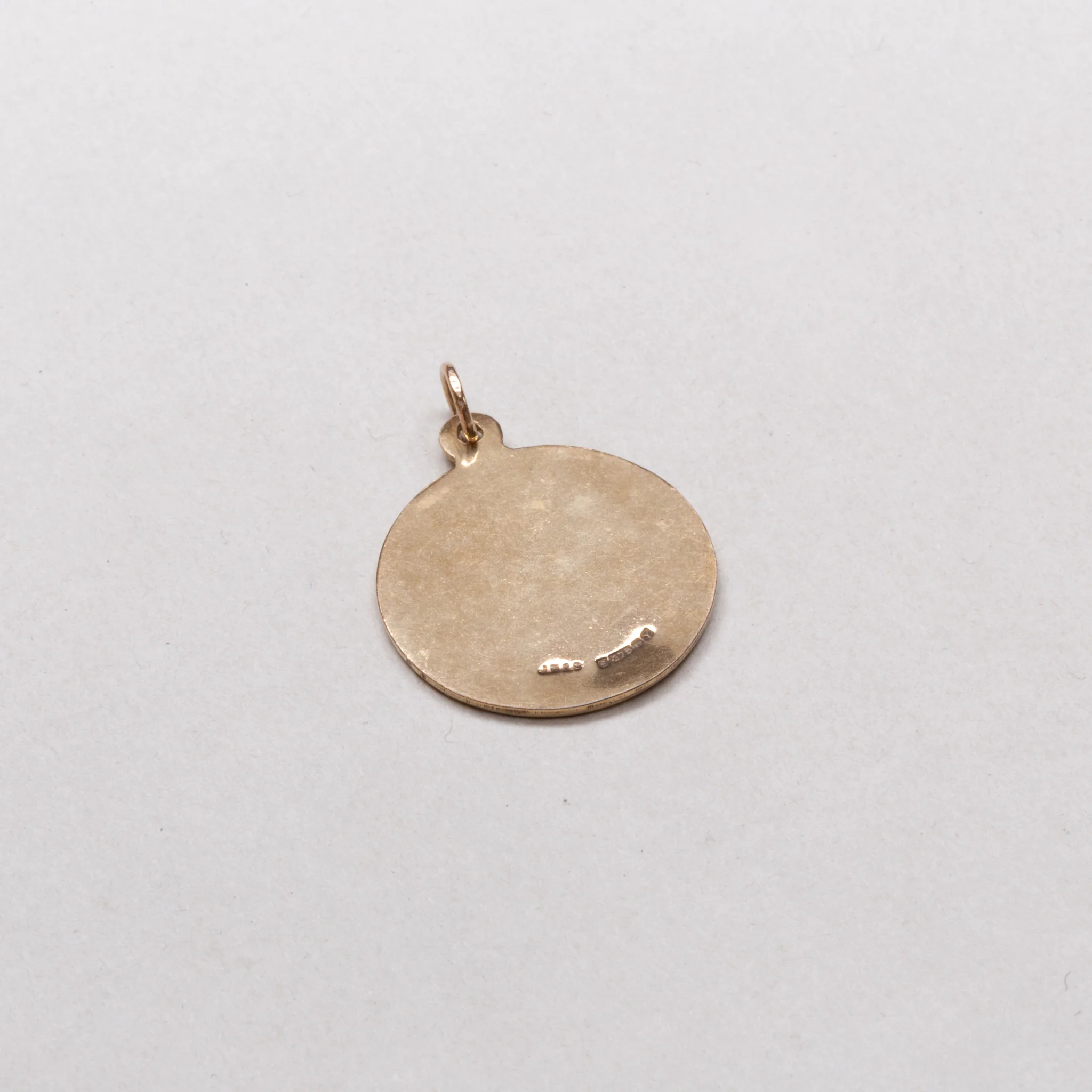 Vintage 9ct Gold St. Christopher Charm Pendant - Image 2