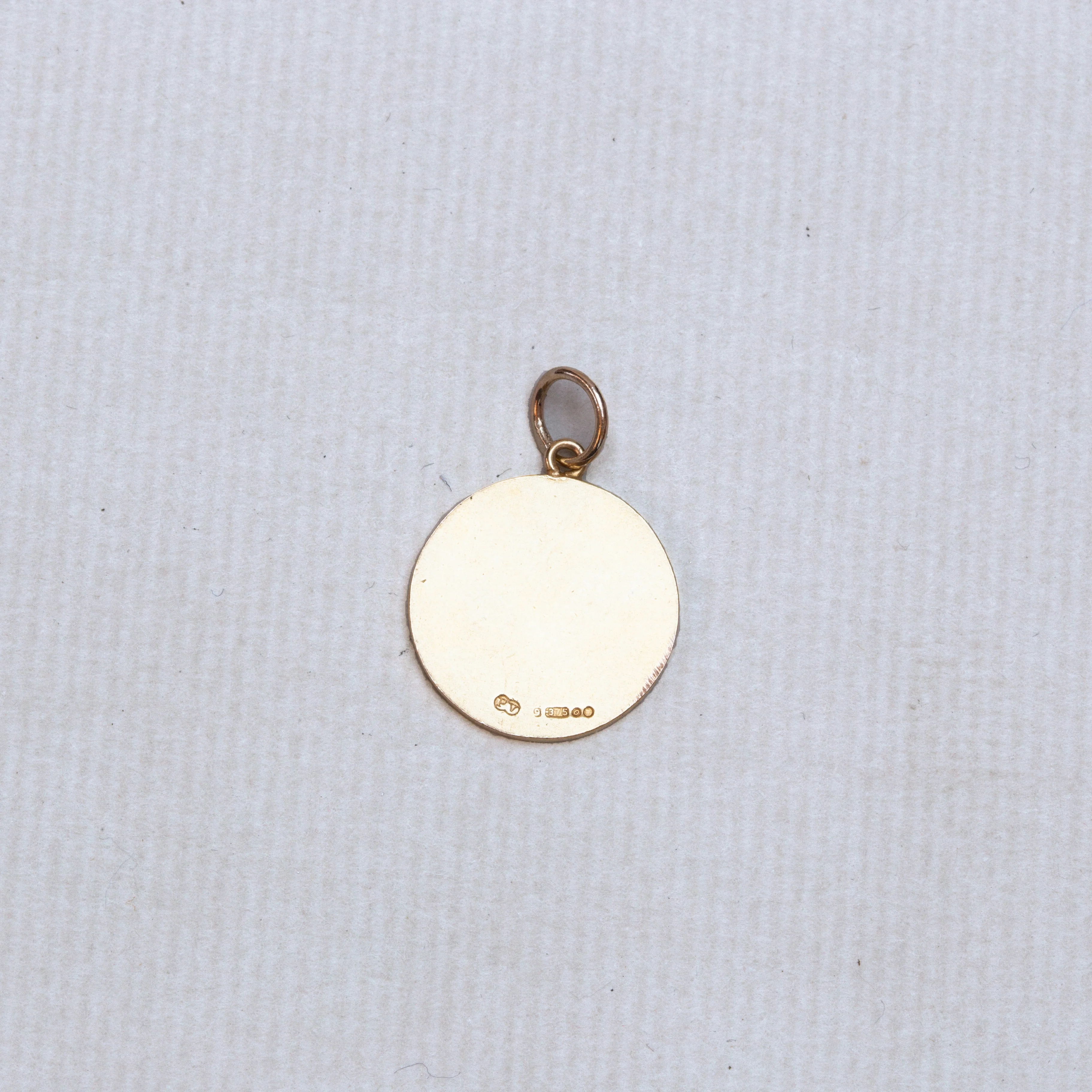 Vintage 9ct Gold Taurus Charm Pendant - Image 2